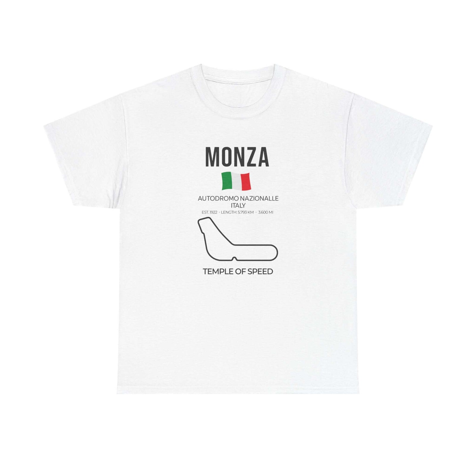 Monza Race Track T-Shirt t-shirt - funny car enthusiast gift