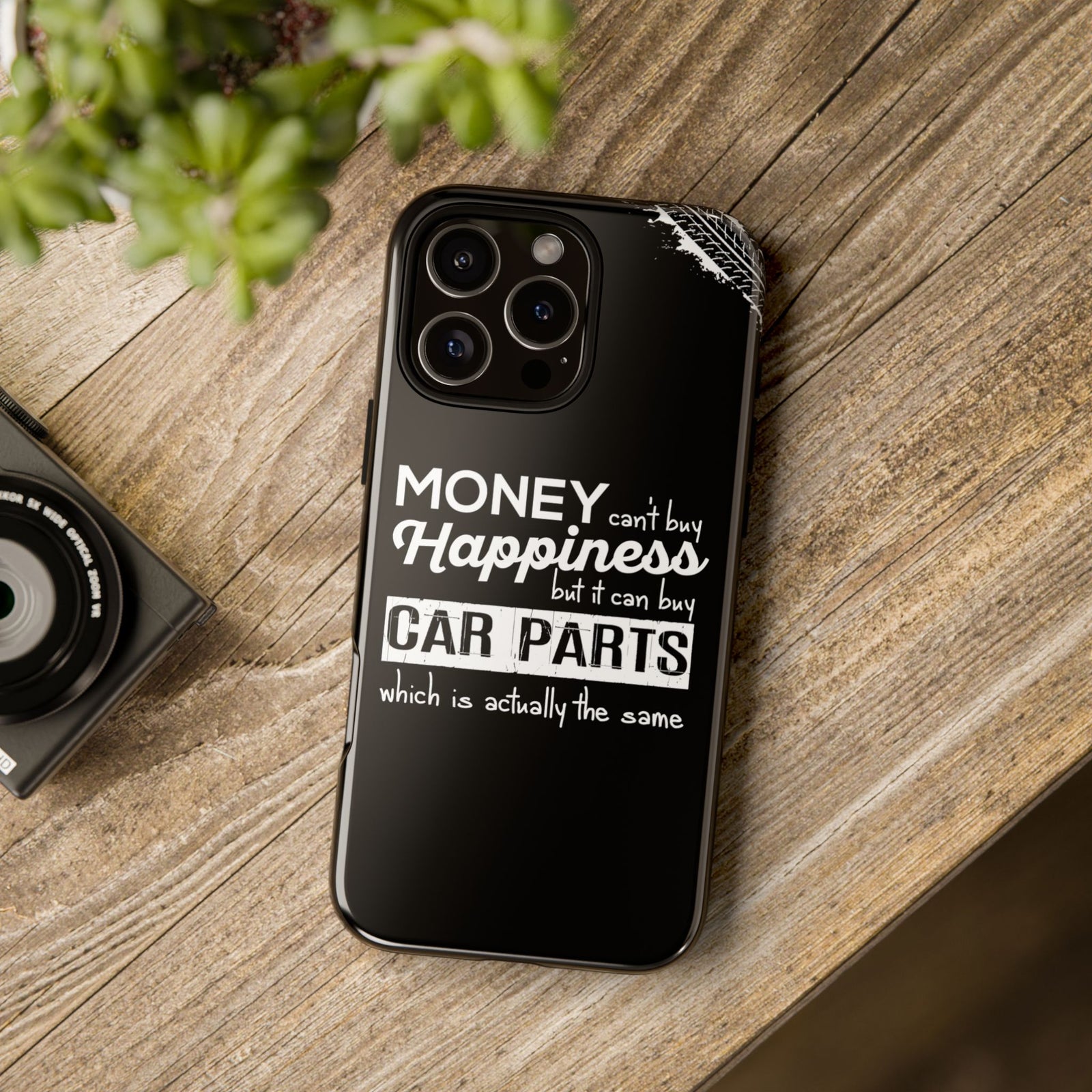 More Car Parts Equals Happiness Tough Phone Case | Car Enthusiast Gift