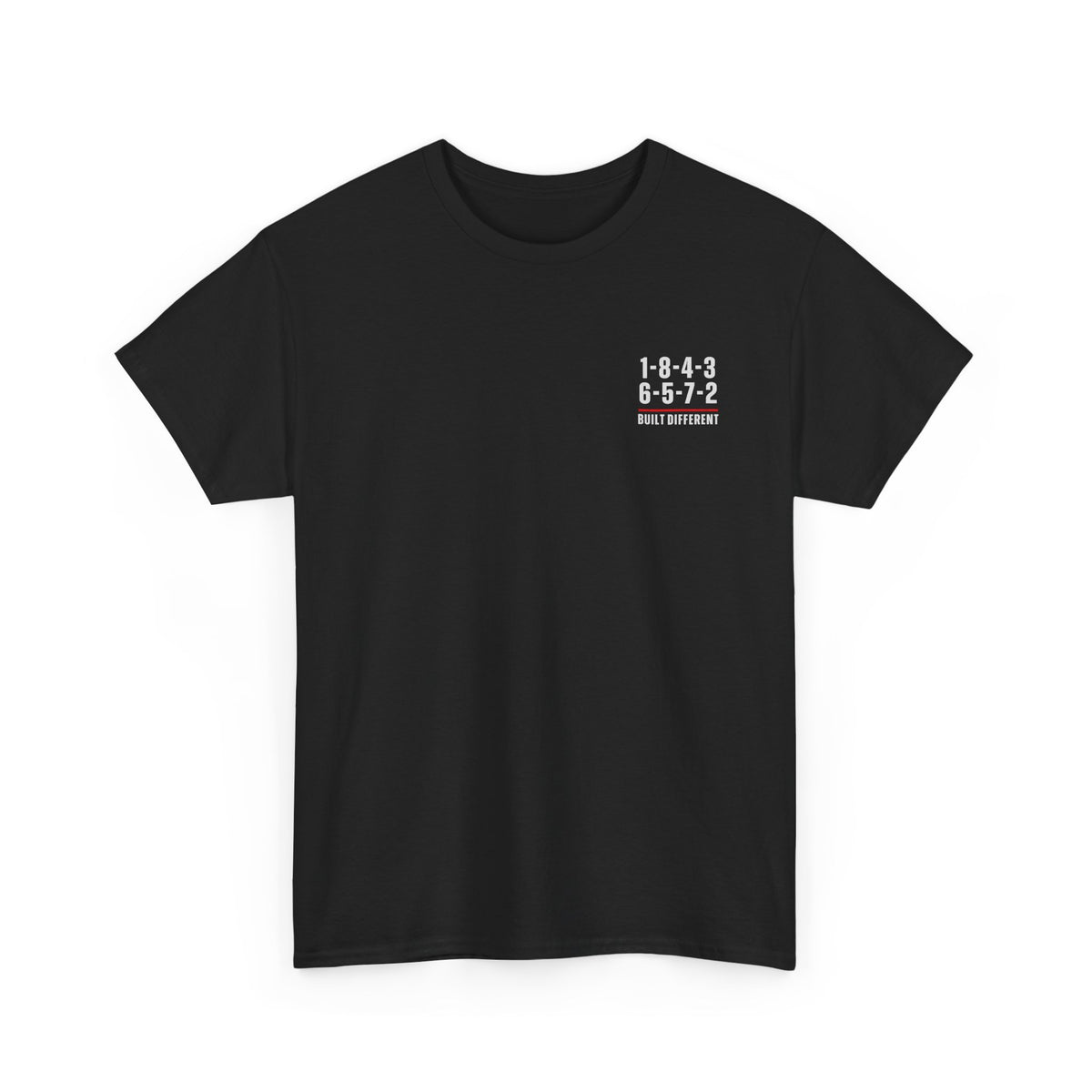 Built Different V8 Firing Order T-Shirt - Muscle Car Tee - car enthusiast t-shirt gift