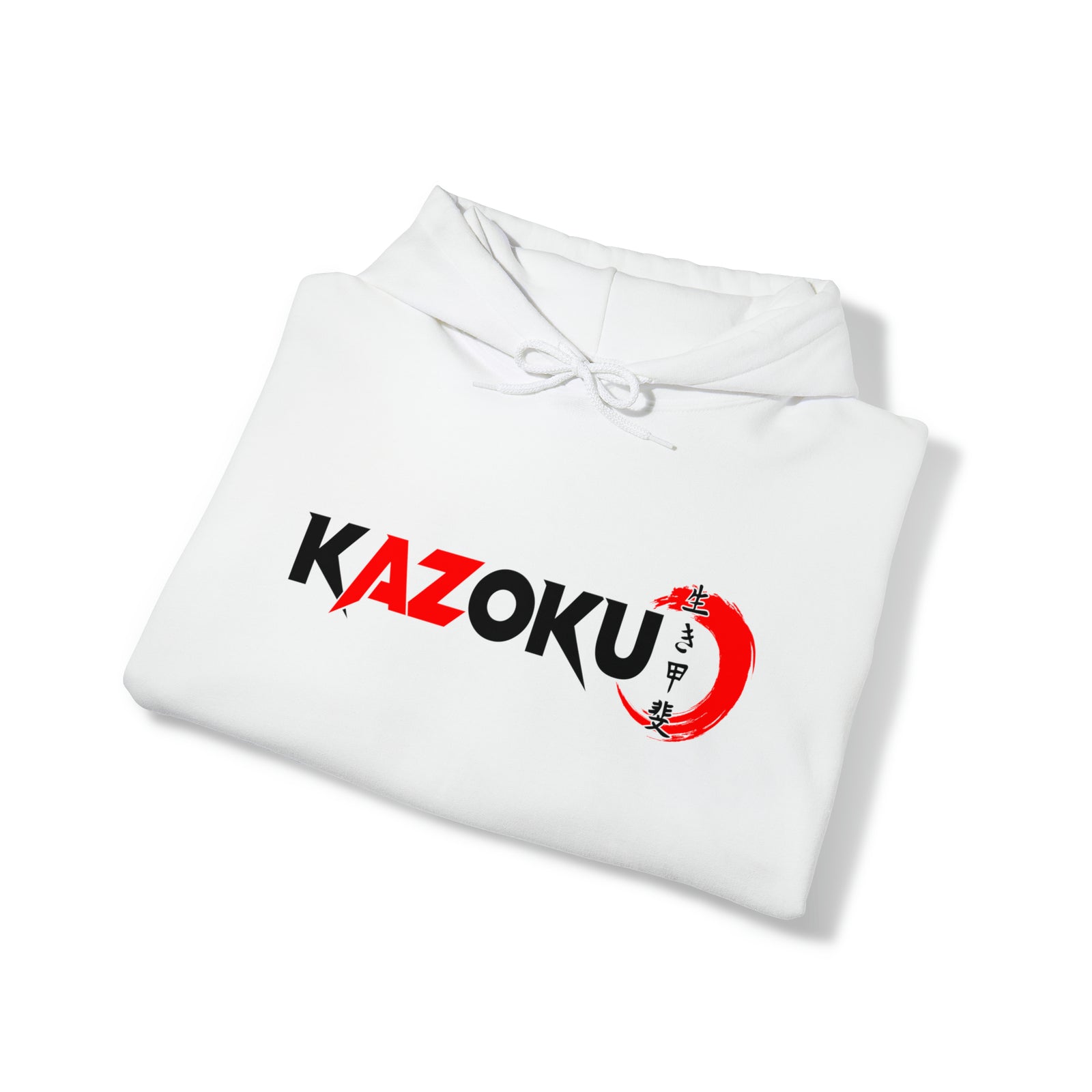 KAZOKU Hoodie Red - Design 1