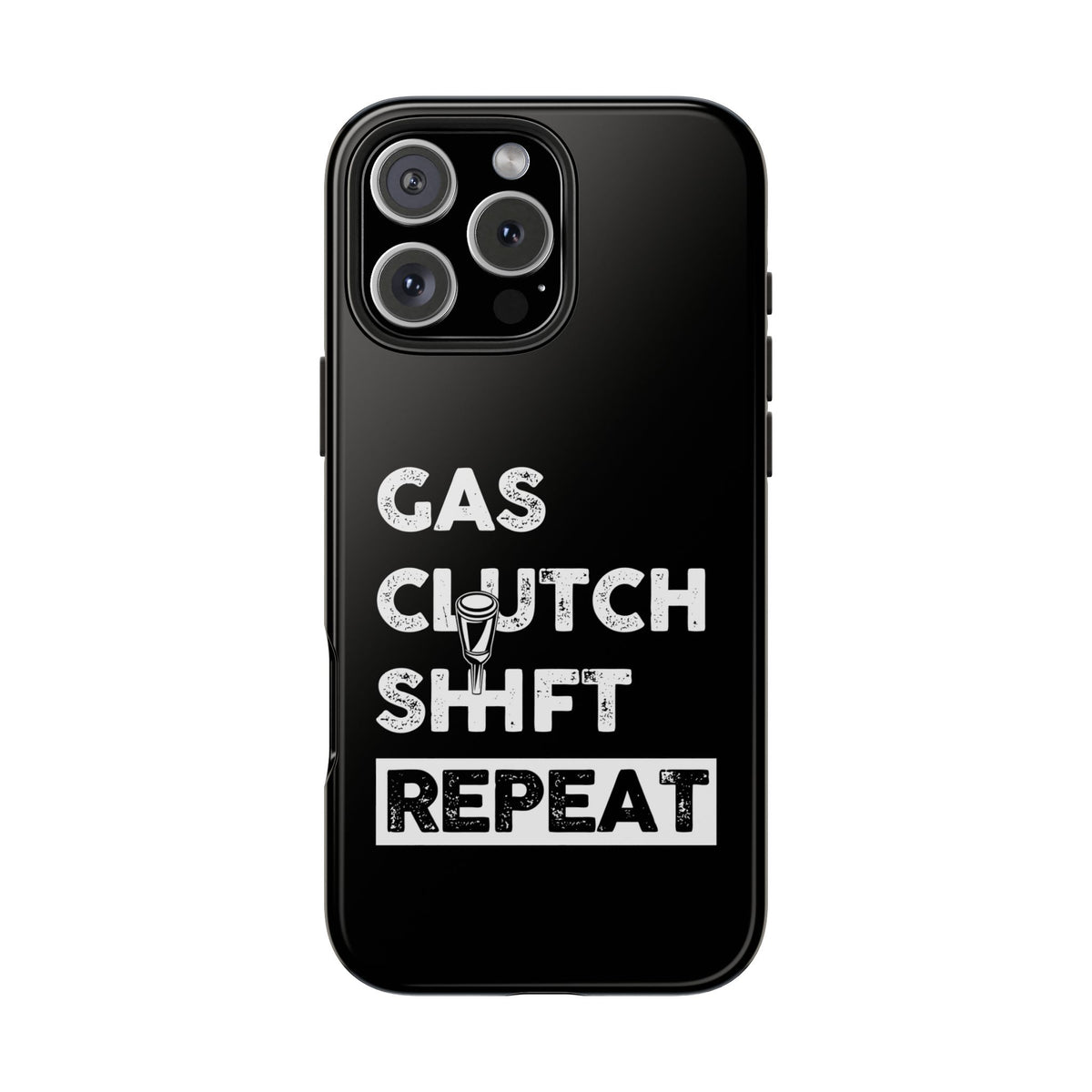 Gas Clutch Shift Repeat Phone Case | JDM Manual Transmission Gift