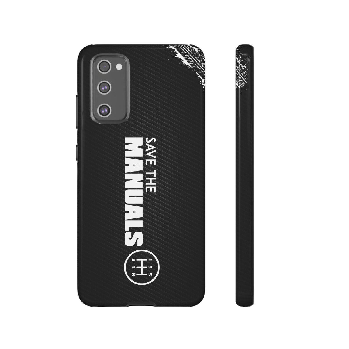 Save The Manuals Tough Phone Case | Manual Transmission Car Guy Gift