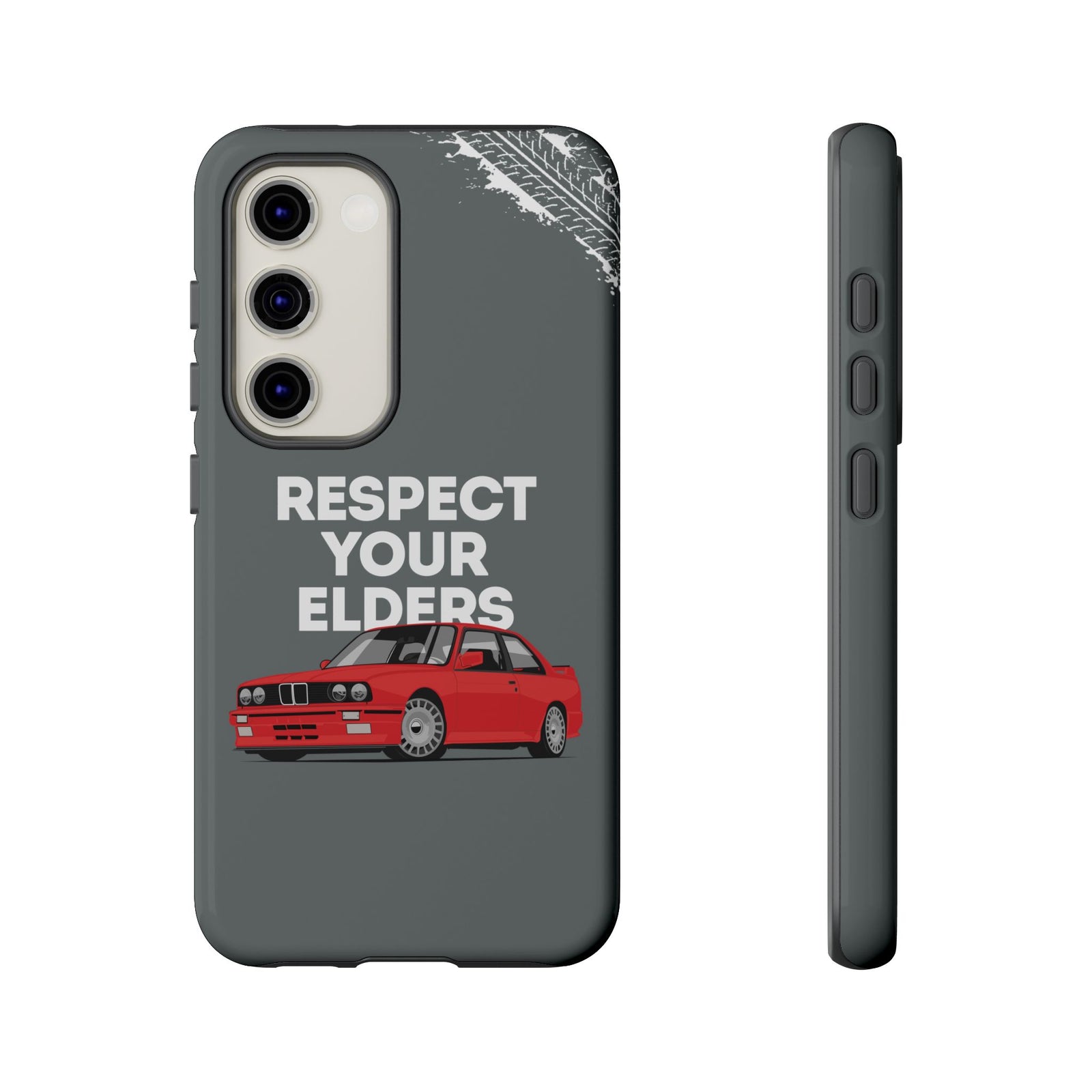 E30 M3 Respect Your Elders Tough Phone Case | Classic Car Guy Gift