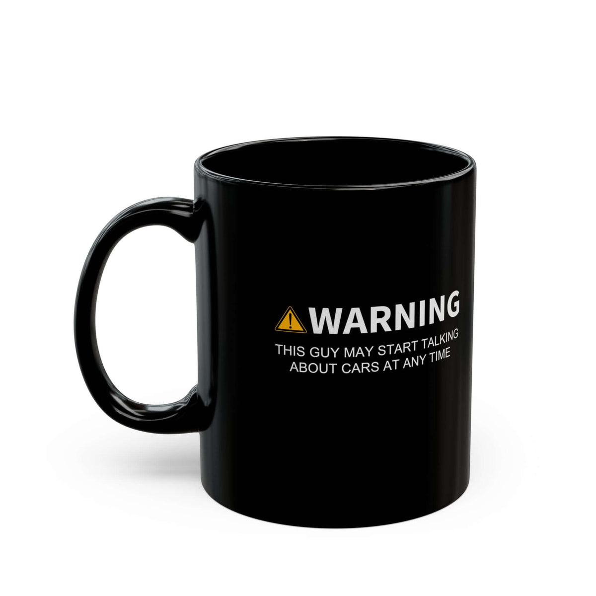 Warning May Start Talking About Cars Coffee Mug funny mug - automotive enthusiast gift
