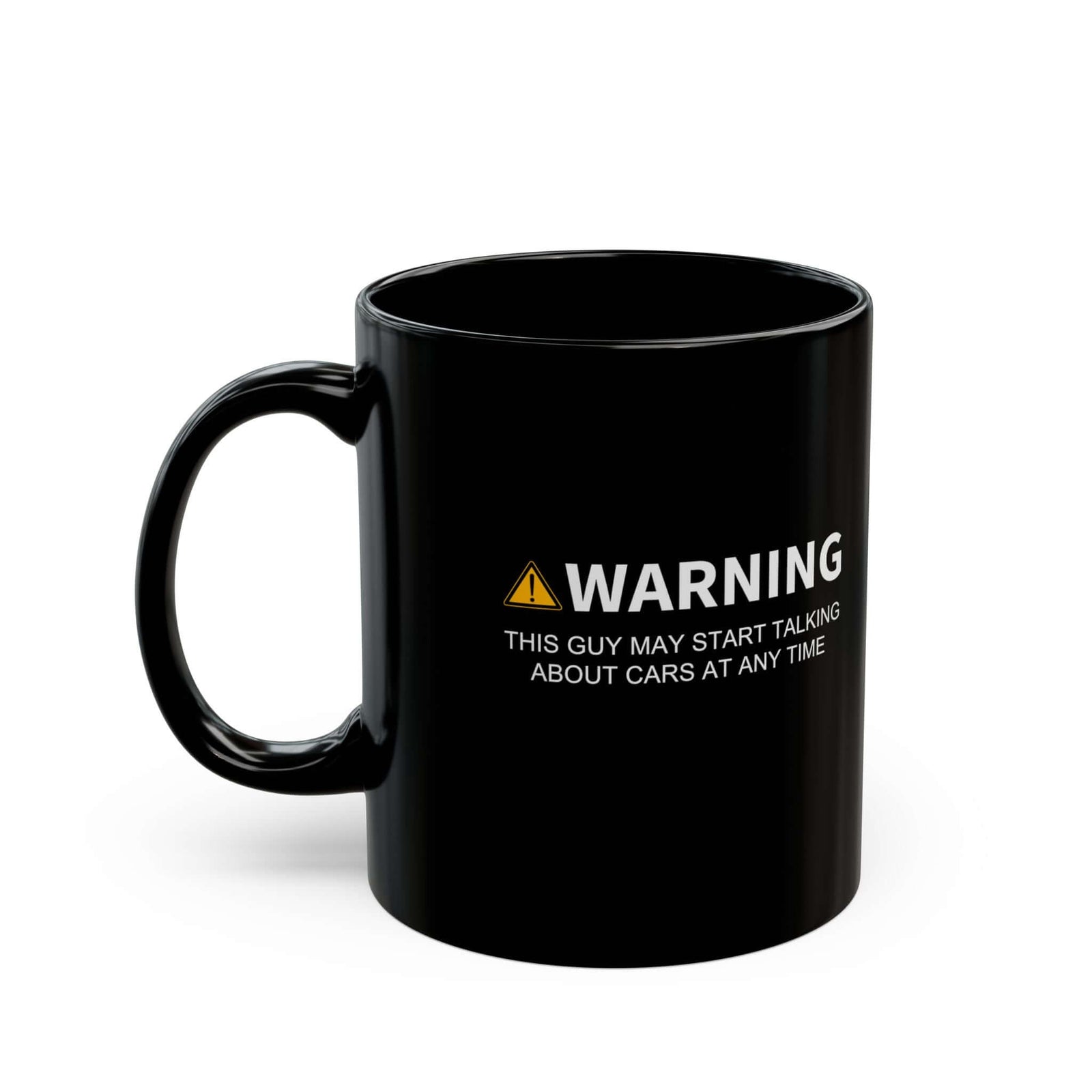 Warning May Start Talking About Cars Coffee Mug funny mug - automotive enthusiast gift