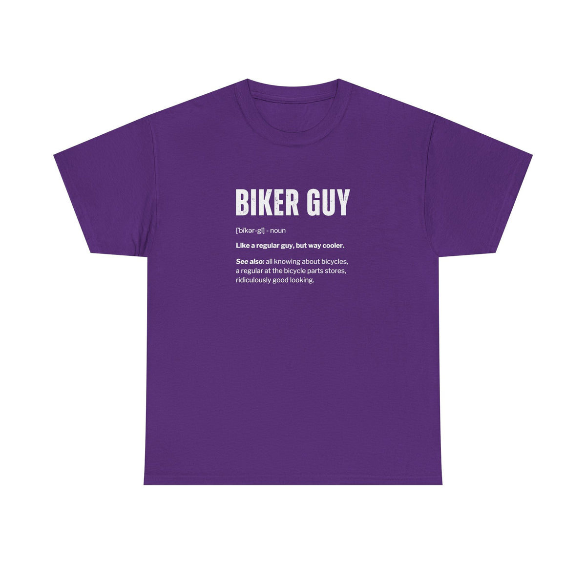 Cyclist Definition T-Shirt design detail