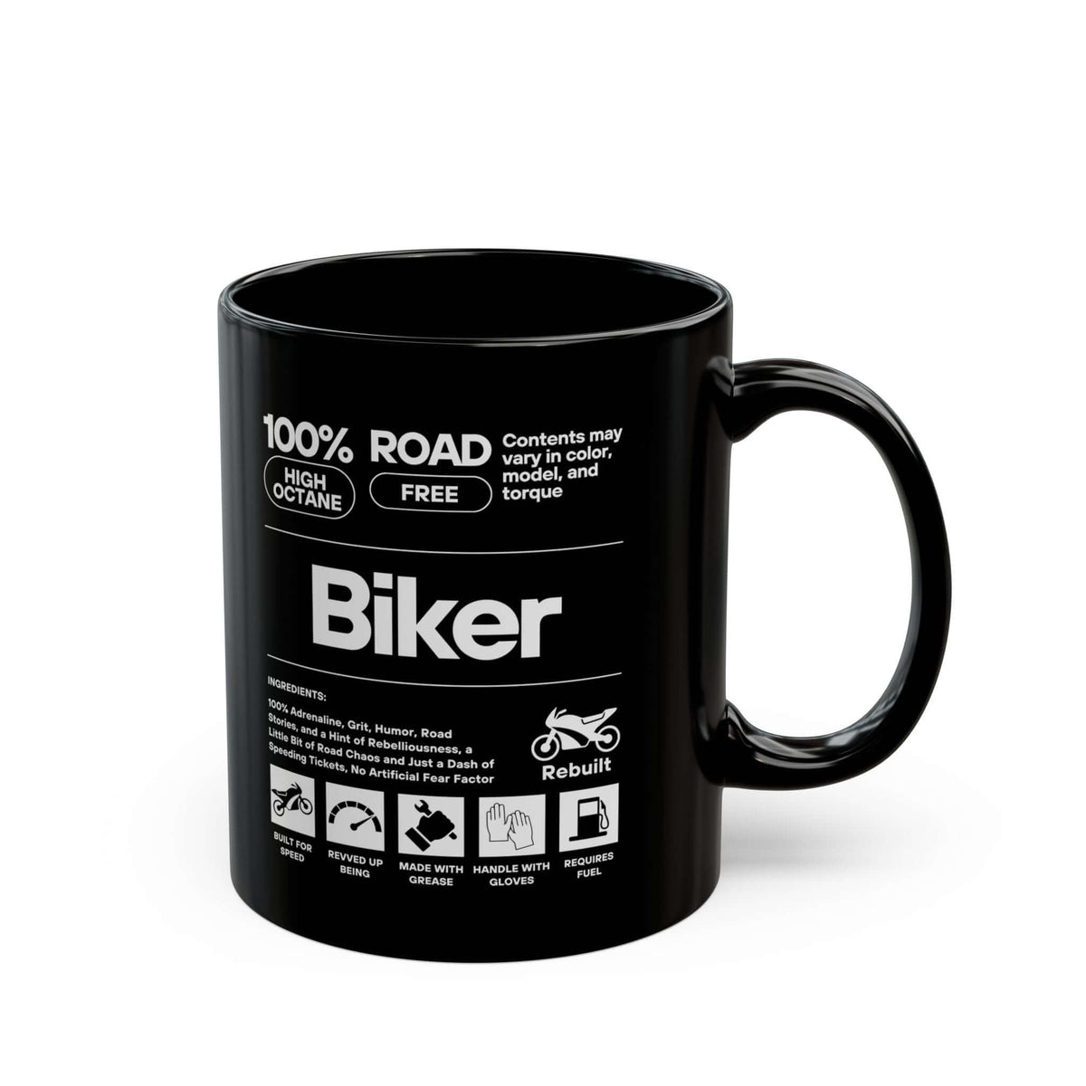 Biker Definition Coffee Mug funny mug - automotive enthusiast gift