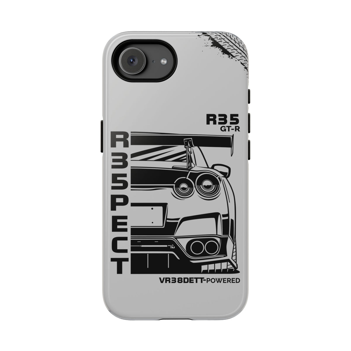 JDM Front View Tough Phone Case - iPhone 16e, glossy, front view