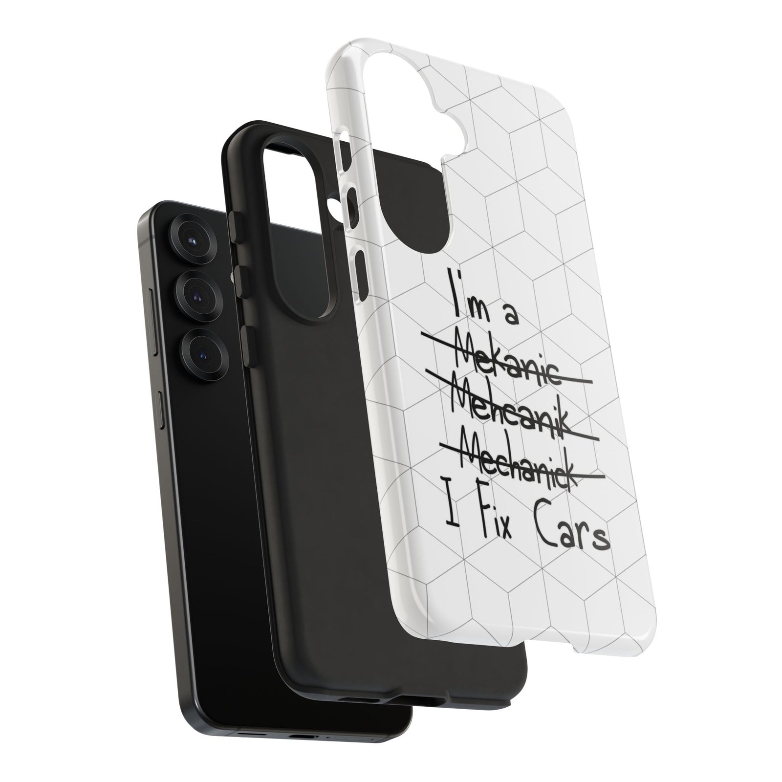 Mechanic I Fix Cars Funny Tough Phone Case | Car Guy Gift