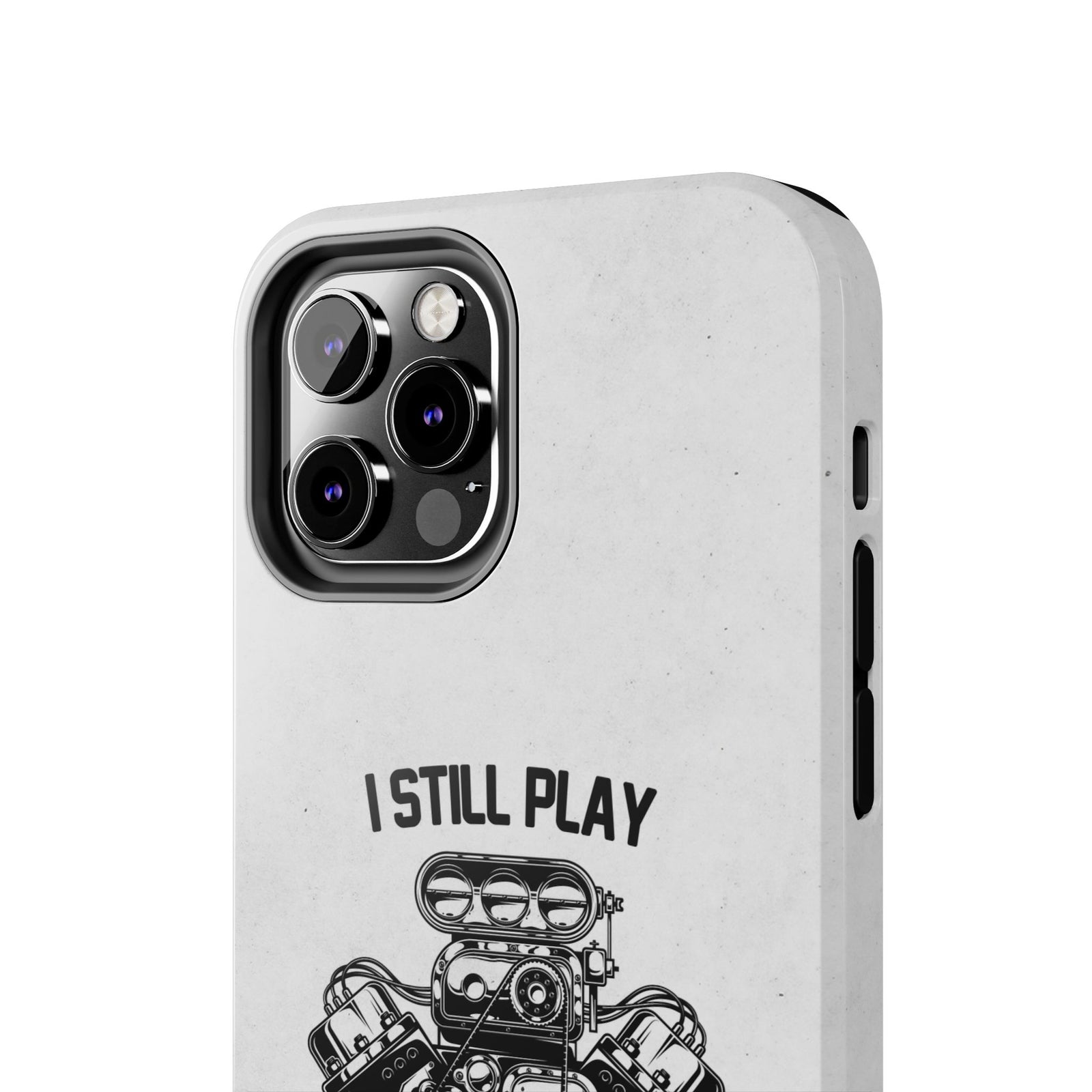 I Still Play with Blocks Engine Swap Tough Phone Case | Car Mechanic Gift