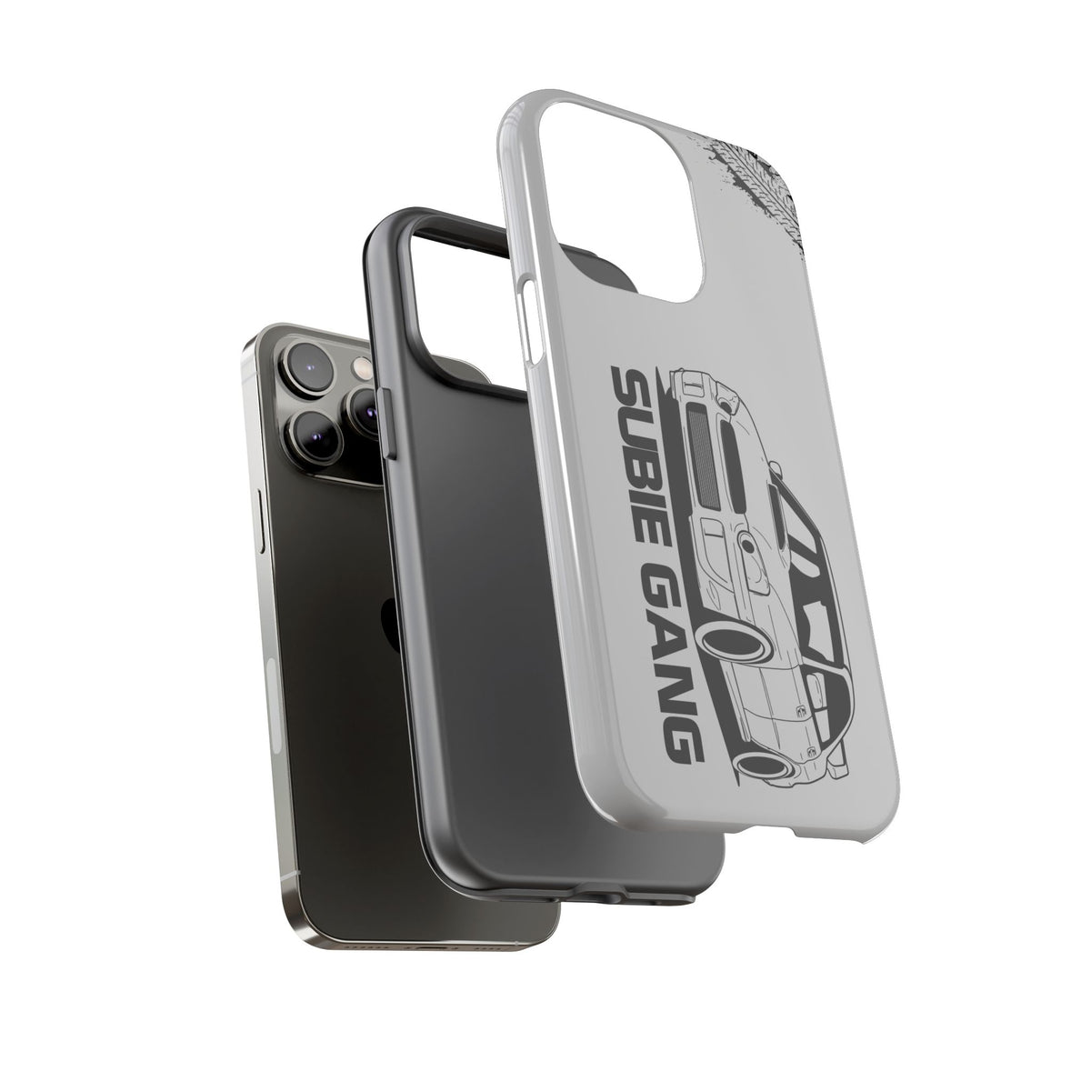 JDM Gang Tough Phone Case - iPhone 14 Pro Max, glossy, dual-layer protection