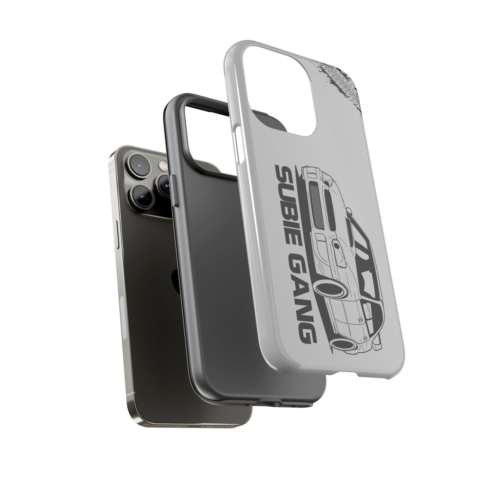 JDM Gang Tough Phone Case - iPhone 14 Pro Max, glossy, dual-layer protection