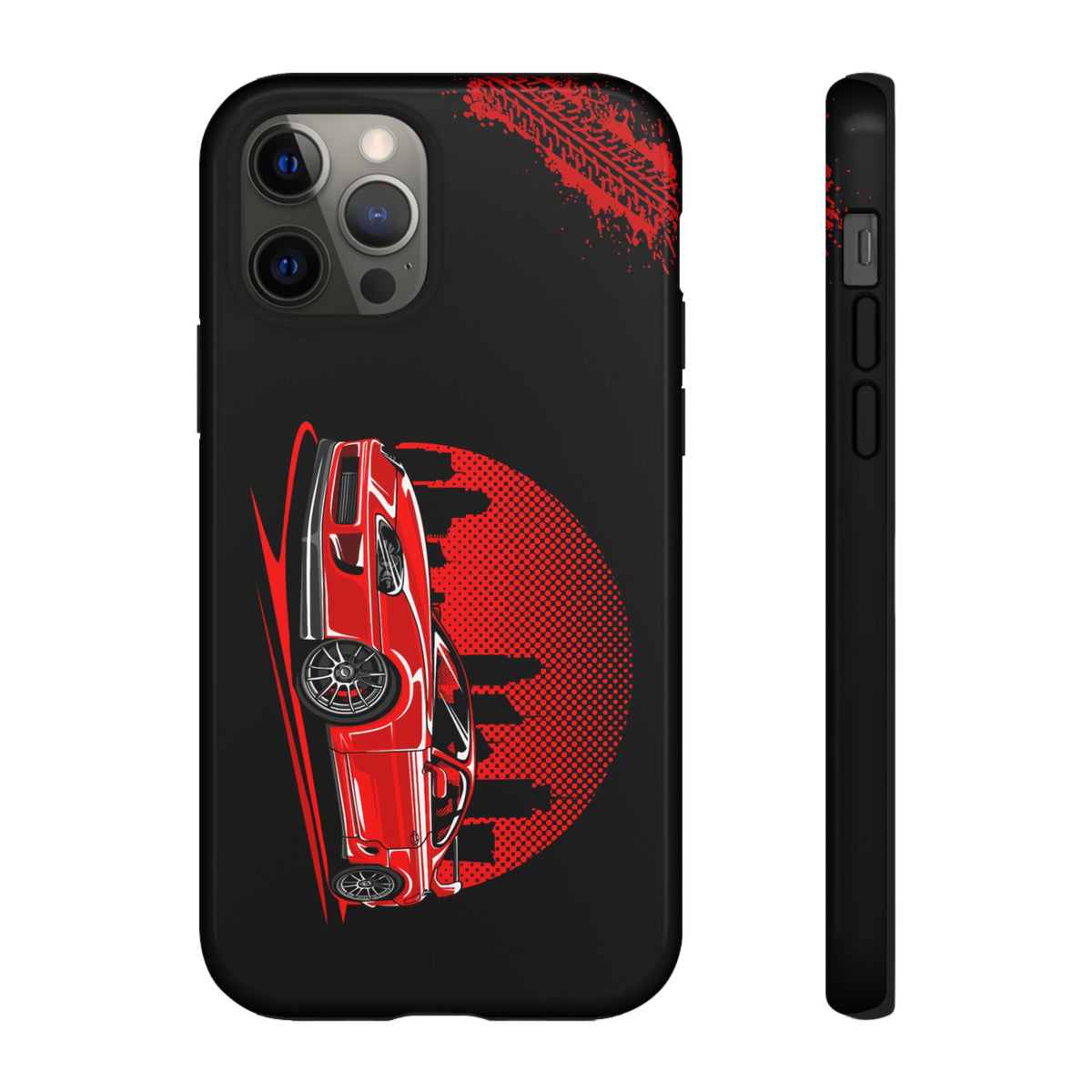 MKIV A80 Supra 2JZ Red City Tough Phone Case | JDM Car Guy Gift