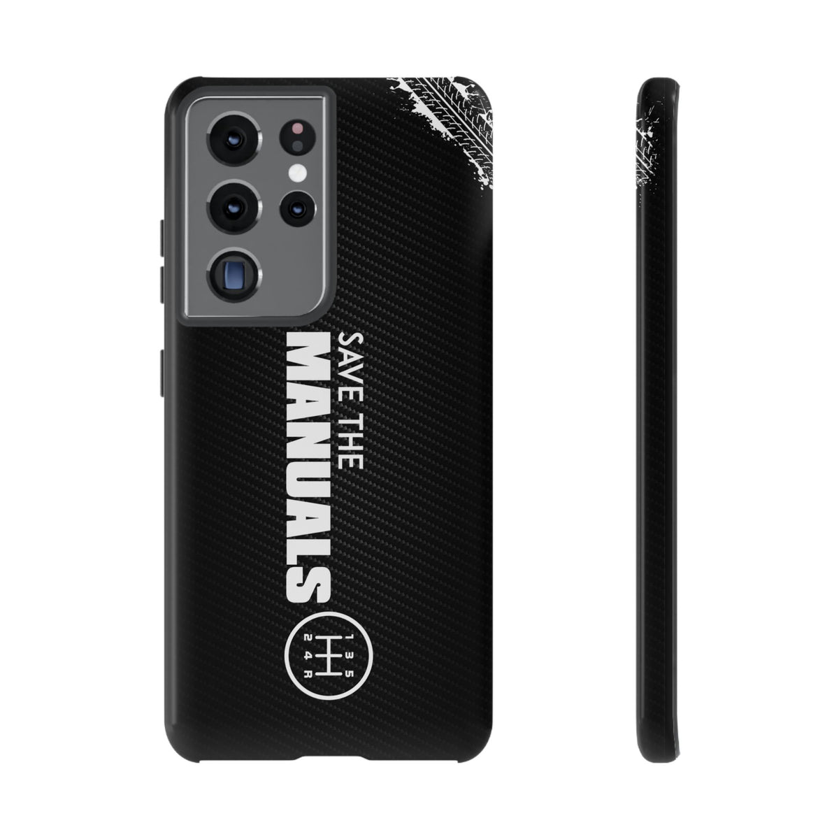 Save The Manuals Tough Phone Case | Manual Transmission Car Guy Gift