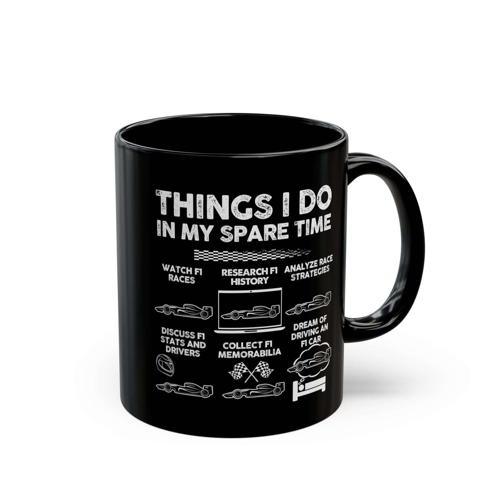 Things I Do In My Spare Time Mug coffee mug - funny car guy gift