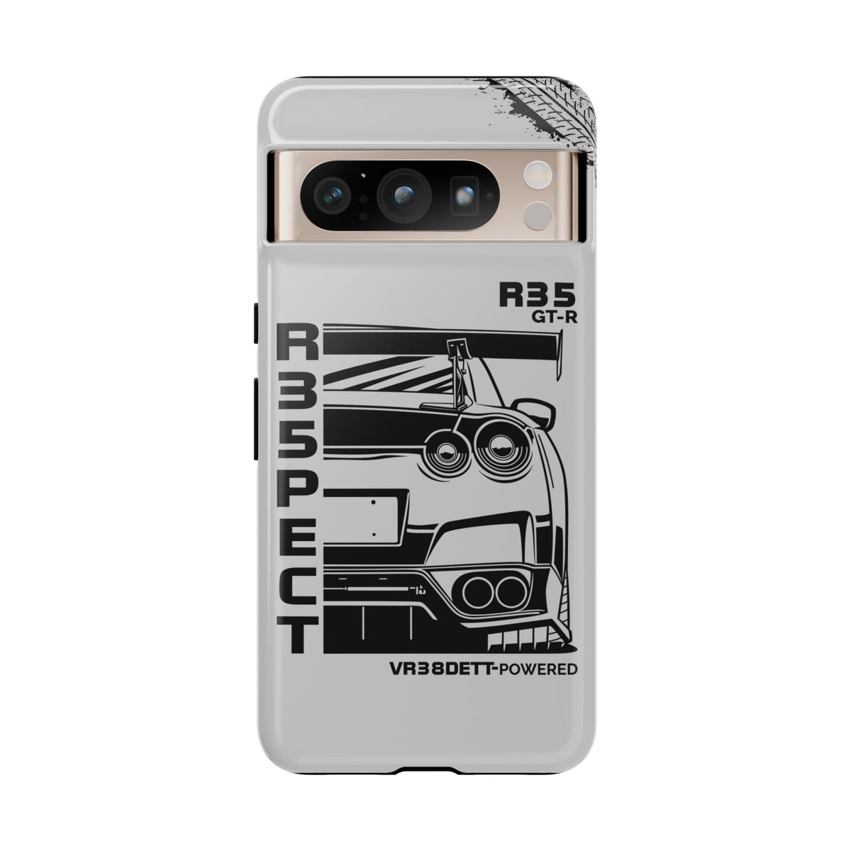 JDM Front View Tough Phone Case - Google Pixel 8 Pro, glossy, front view