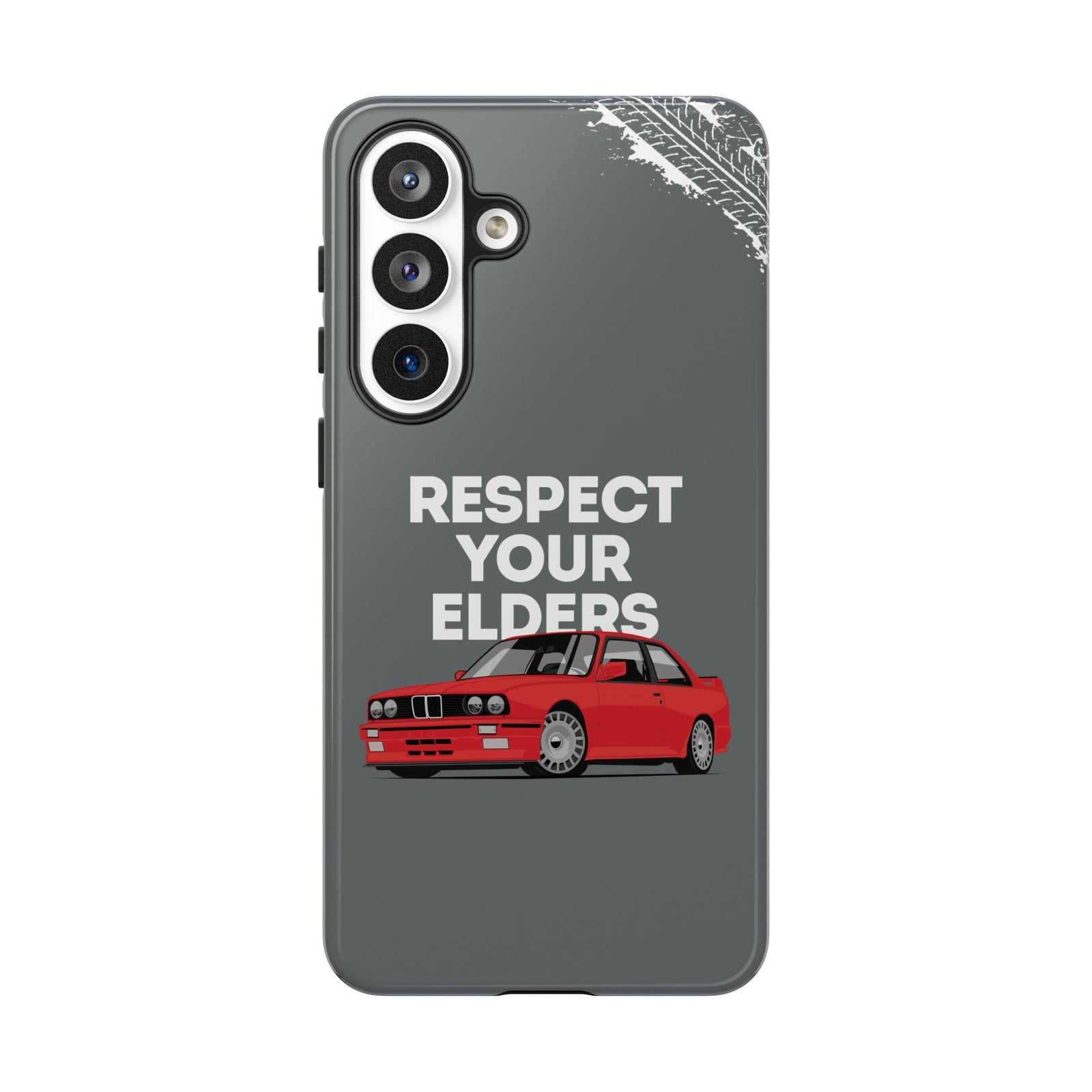 E30 M3 Respect Your Elders Tough Phone Case | Classic Car Guy Gift