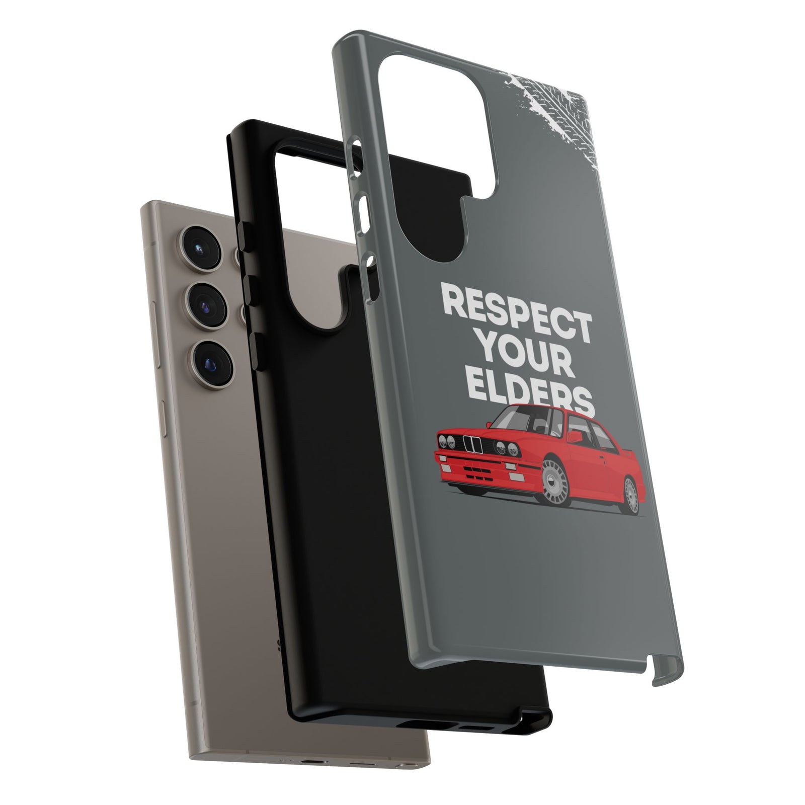 E30 M3 Respect Your Elders Tough Phone Case | Classic Car Guy Gift