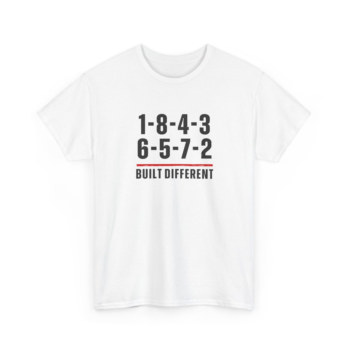 Built Different V8 Firing Order Graphic T-Shirt JDM
