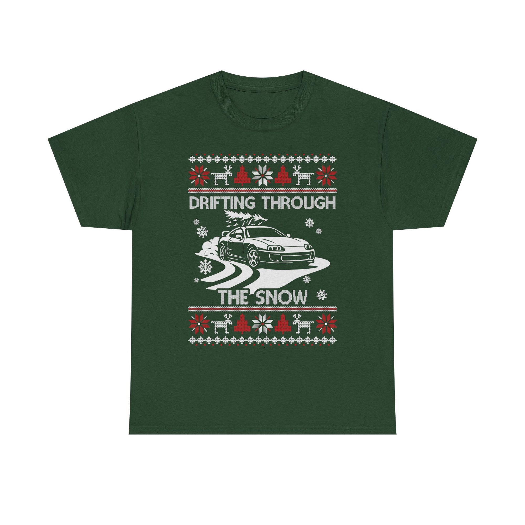 Christmas Drift Car T-Shirt