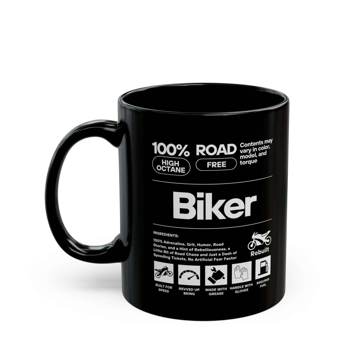 Biker Definition Coffee Mug mug - car enthusiast gift