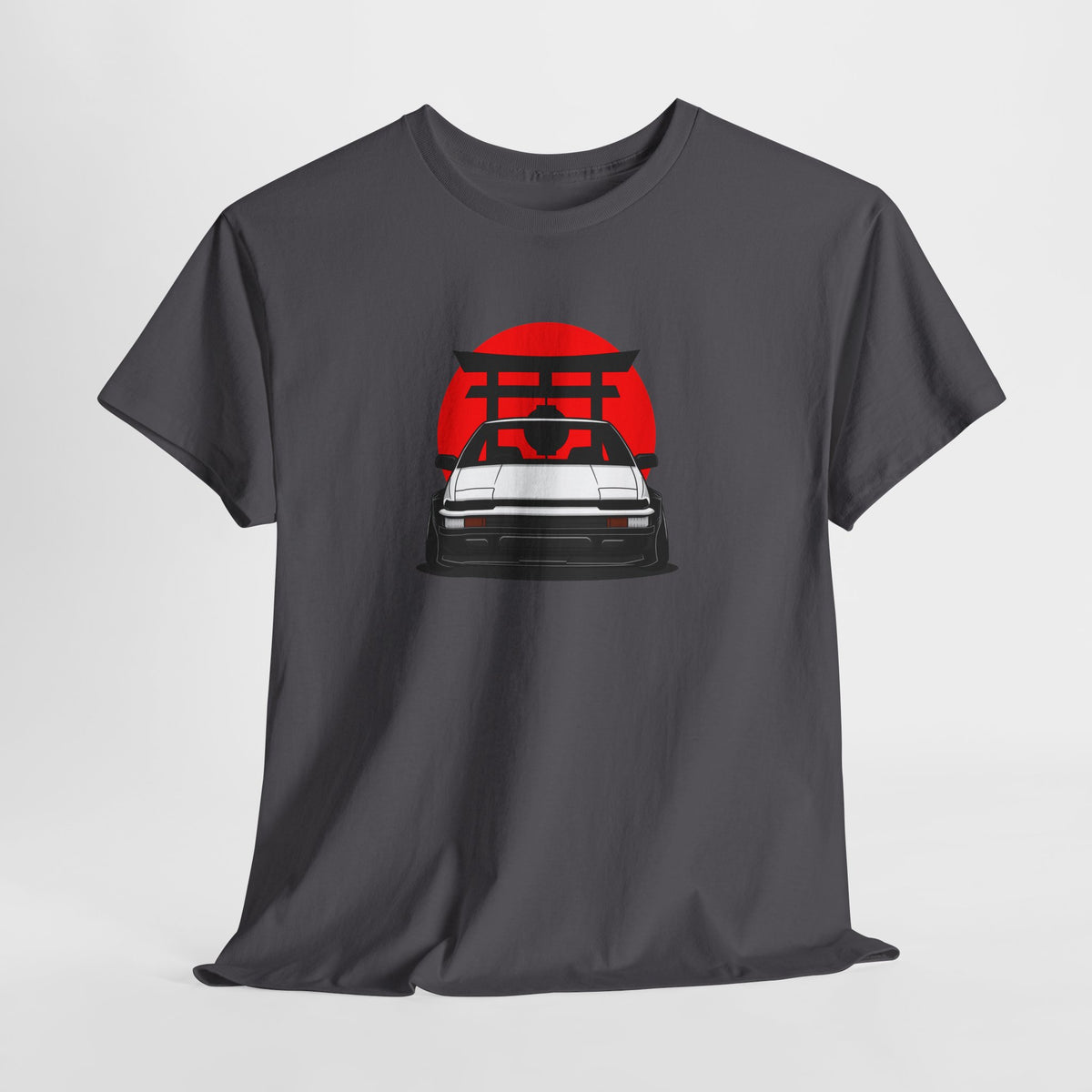 AE86 Drift t-shirt closeup print | Rising Sun car tee | 365CarMods