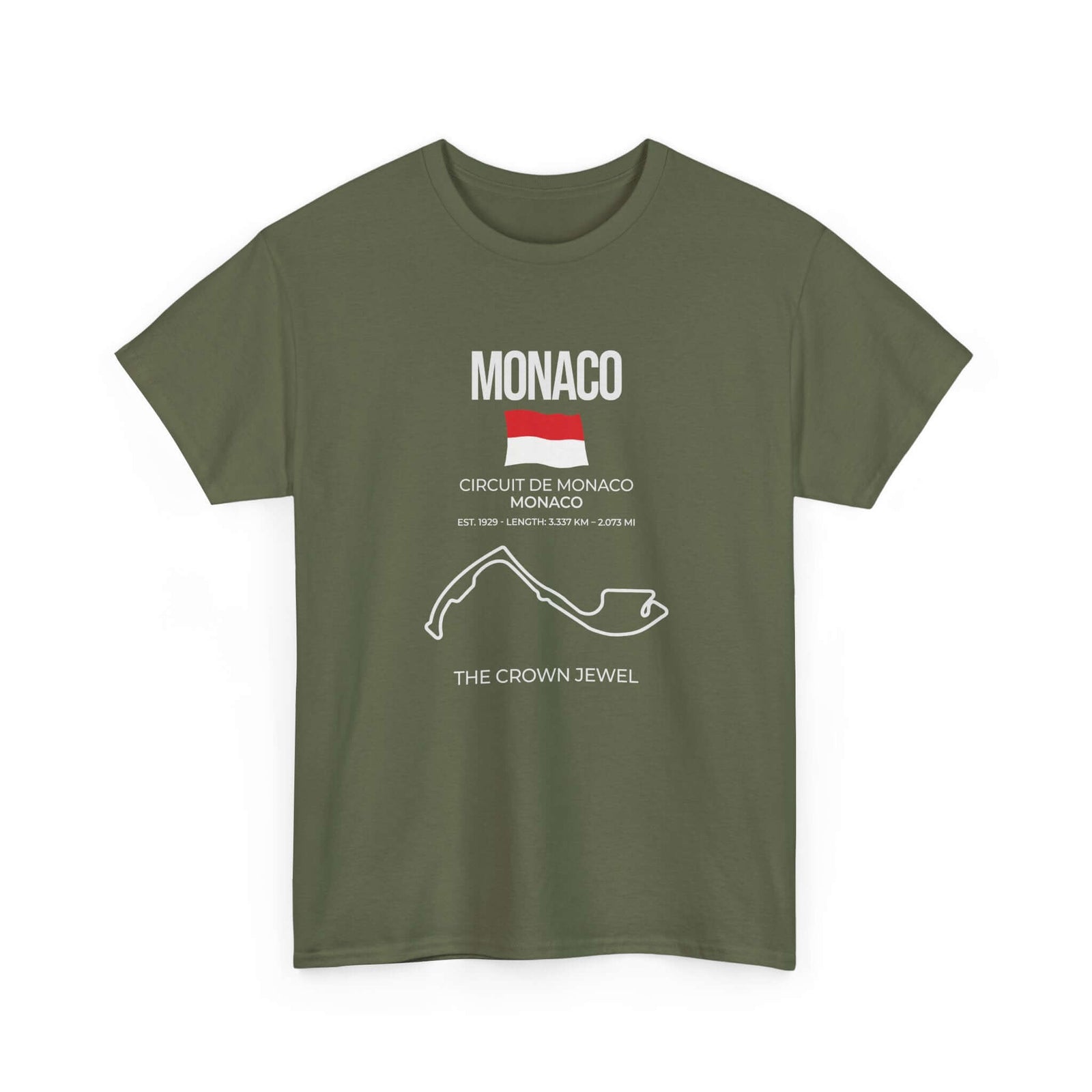 Monaco Race Track T-Shirt | Circuit de Monaco Grand Prix Motorsport Tee