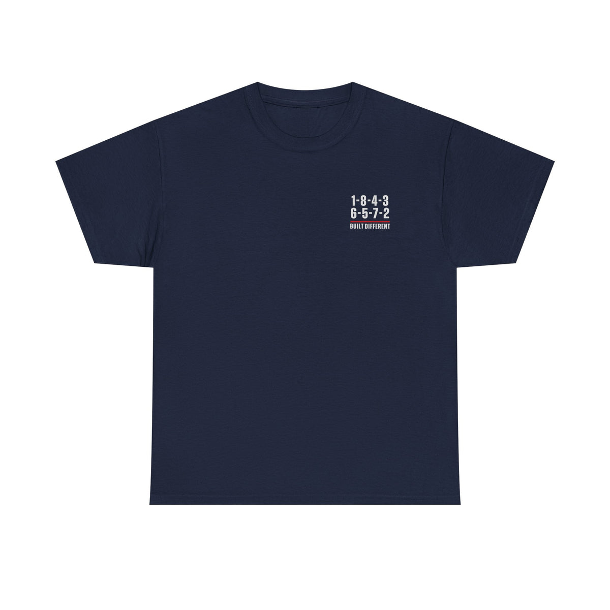 Built Different V8 Firing Order T-Shirt gift for muscle car guy