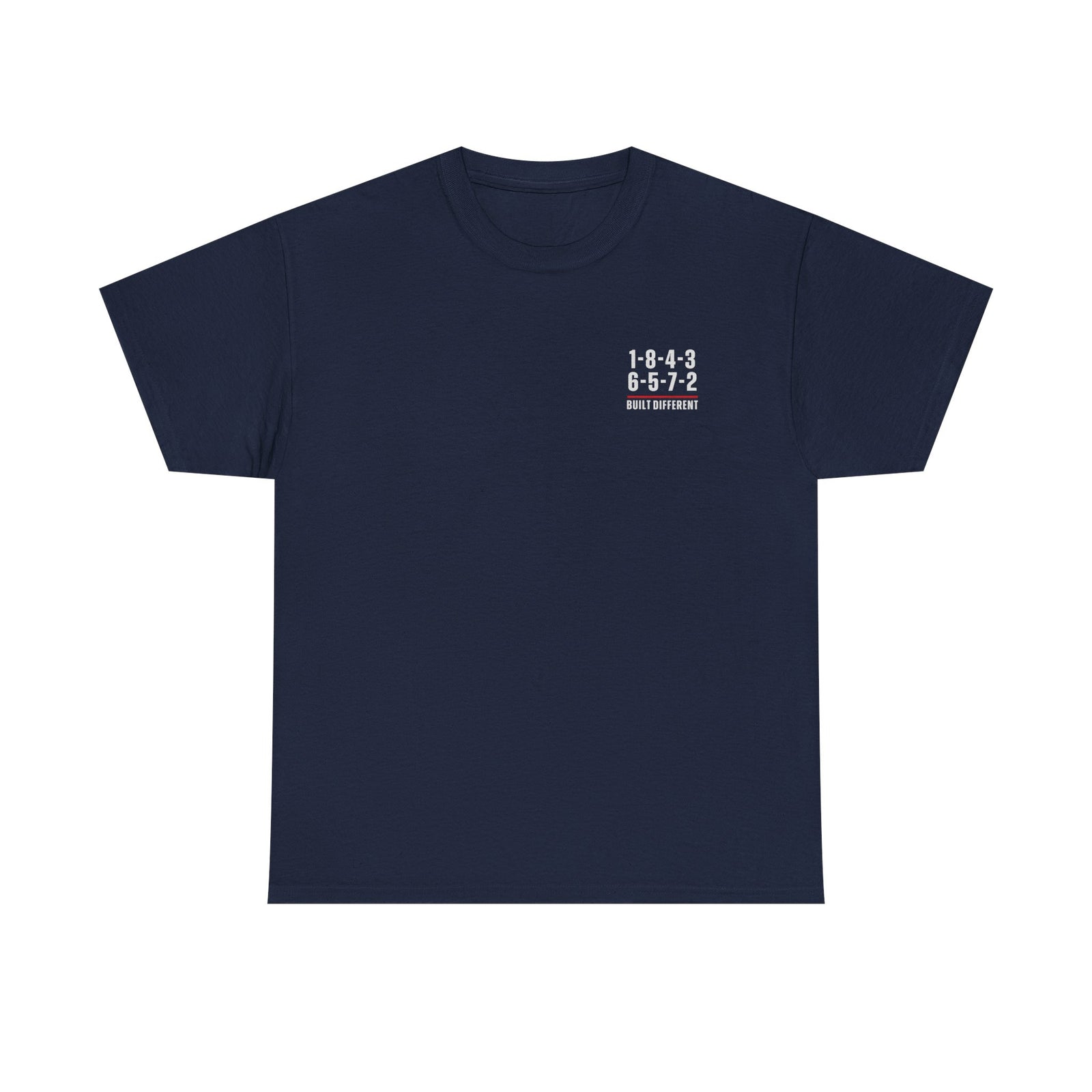 Built Different V8 Firing Order T-Shirt gift for muscle car guy