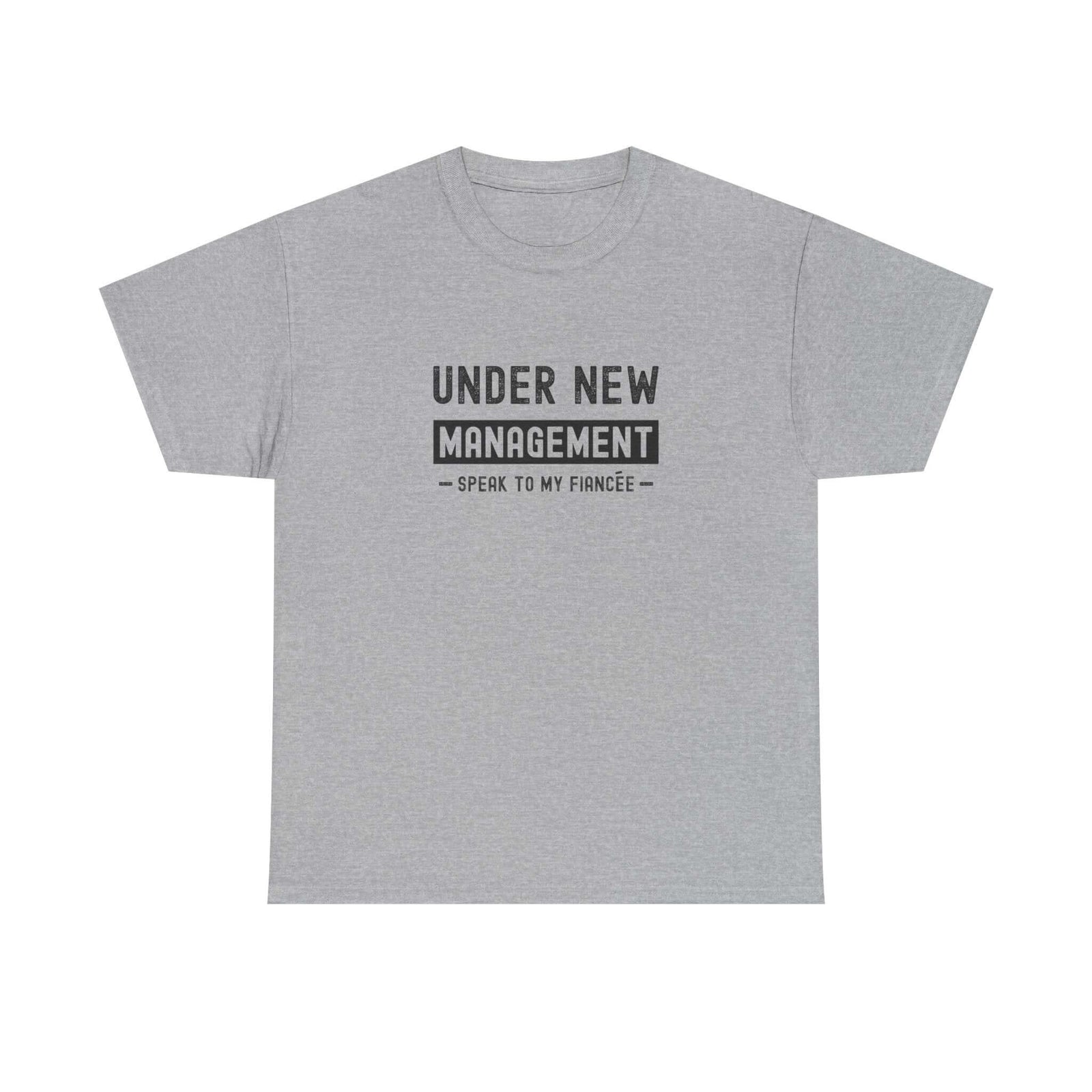 Under New Management T-Shirt t-shirt front - car lover gift