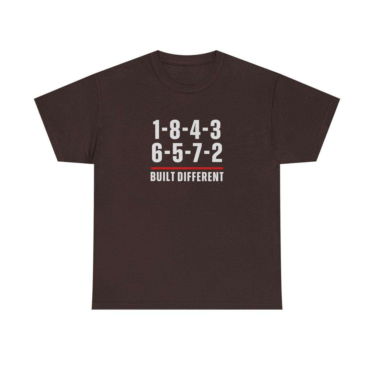 Built Different V8 Firing Order Graphic T-Shirt