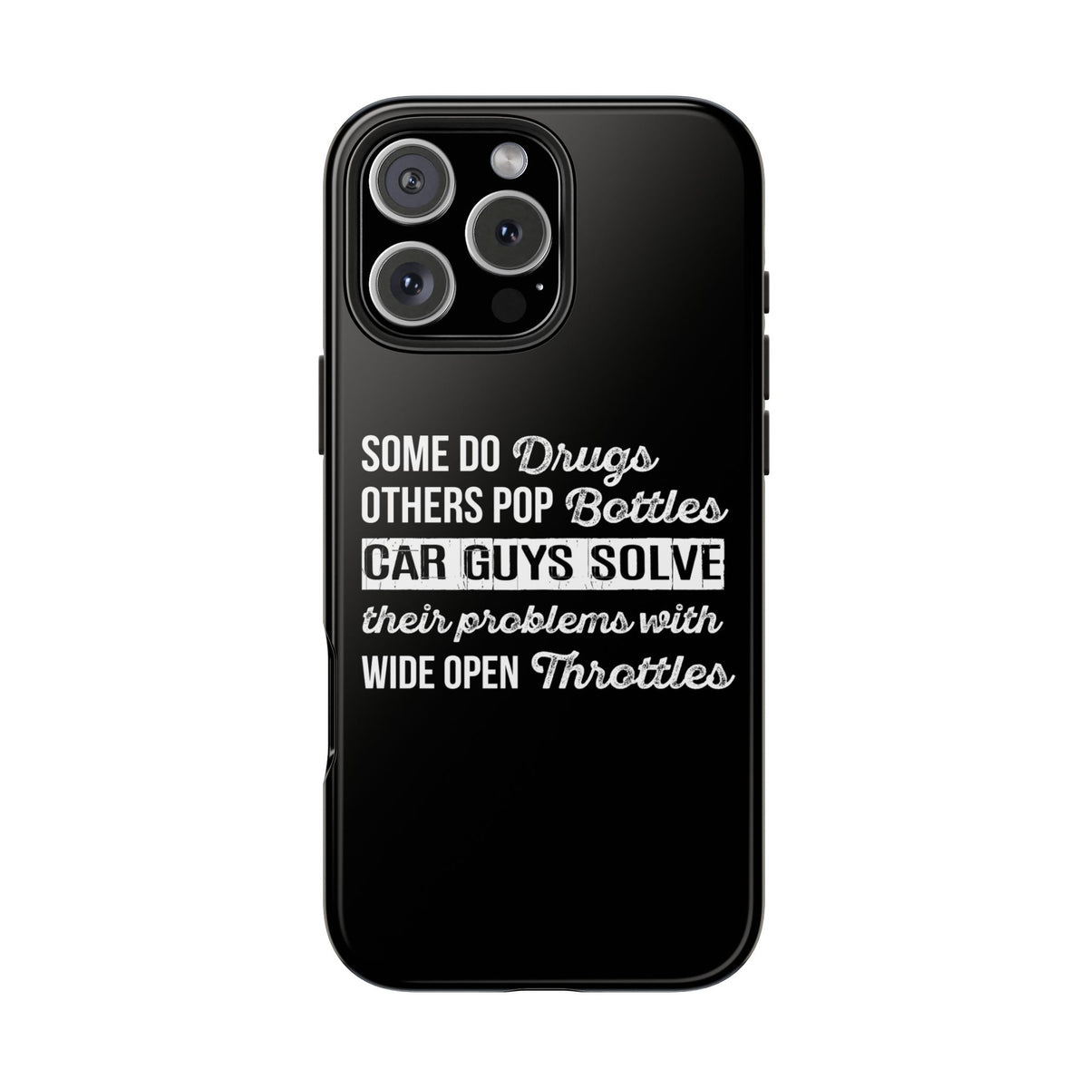 Car Guys Problems Funny Tough Car Phone Case | Car Enthusiast Gift