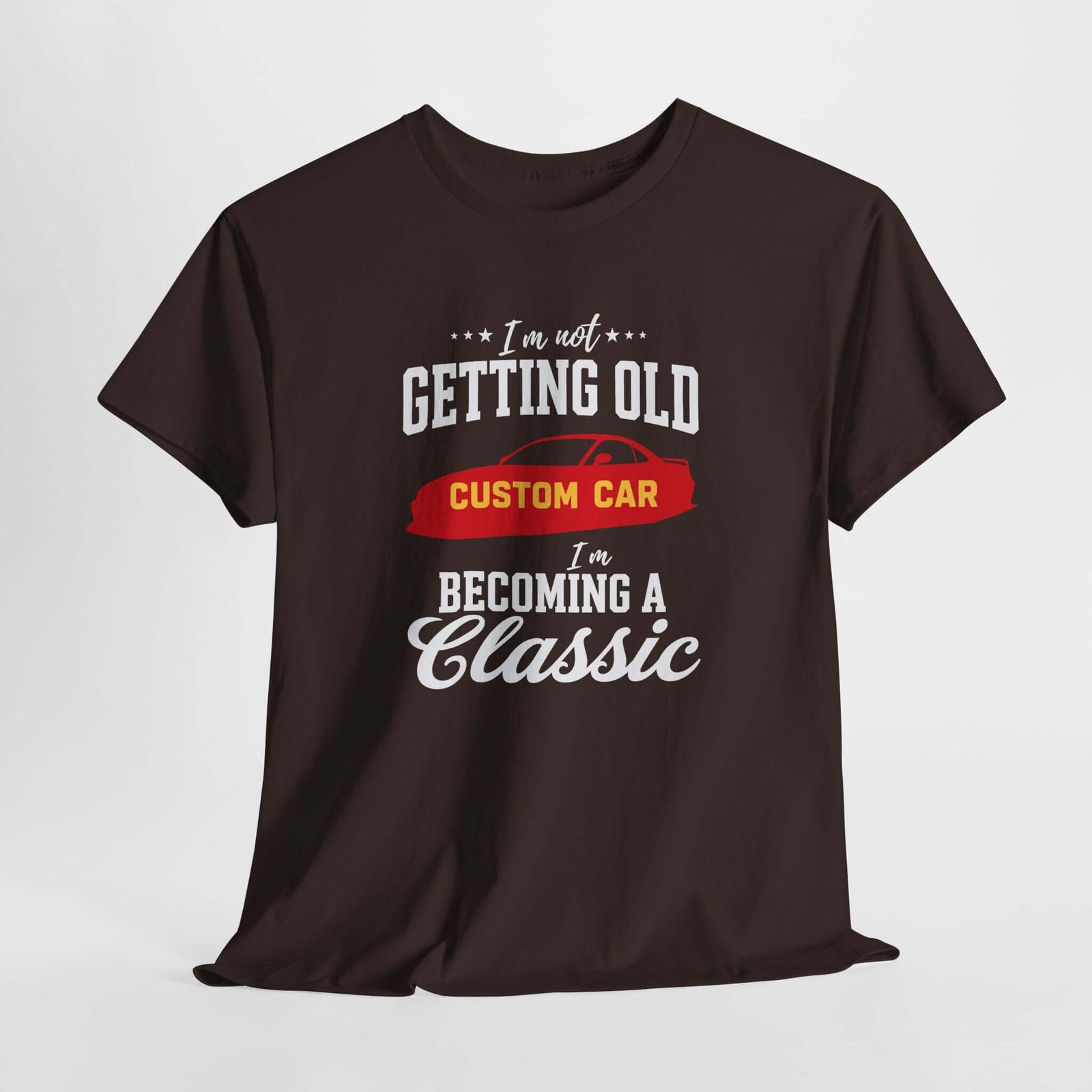 Becoming a Classic car t-shirt black | Funny car birthday shirt | 365CarMods