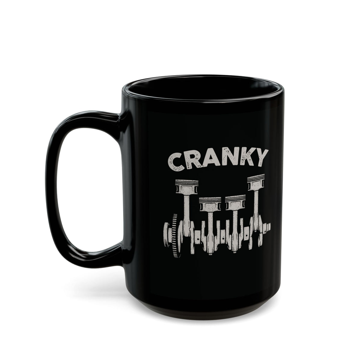 Cranky Mechanic Mug mug - funny gift for car enthusiasts