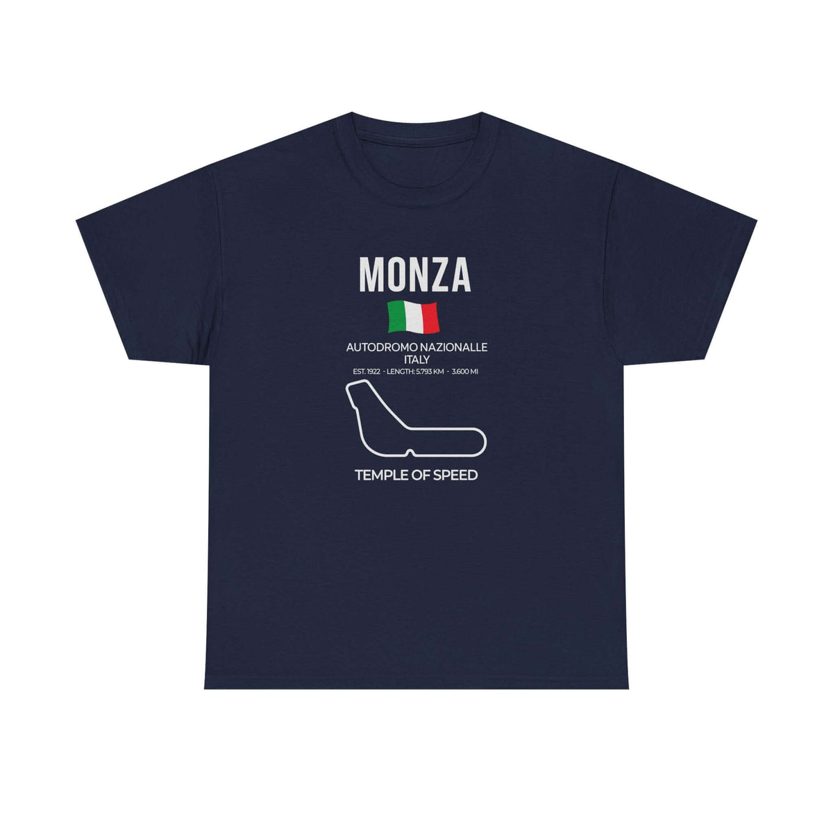 Monza Race Track T-Shirt shirt - great gift for car fans
