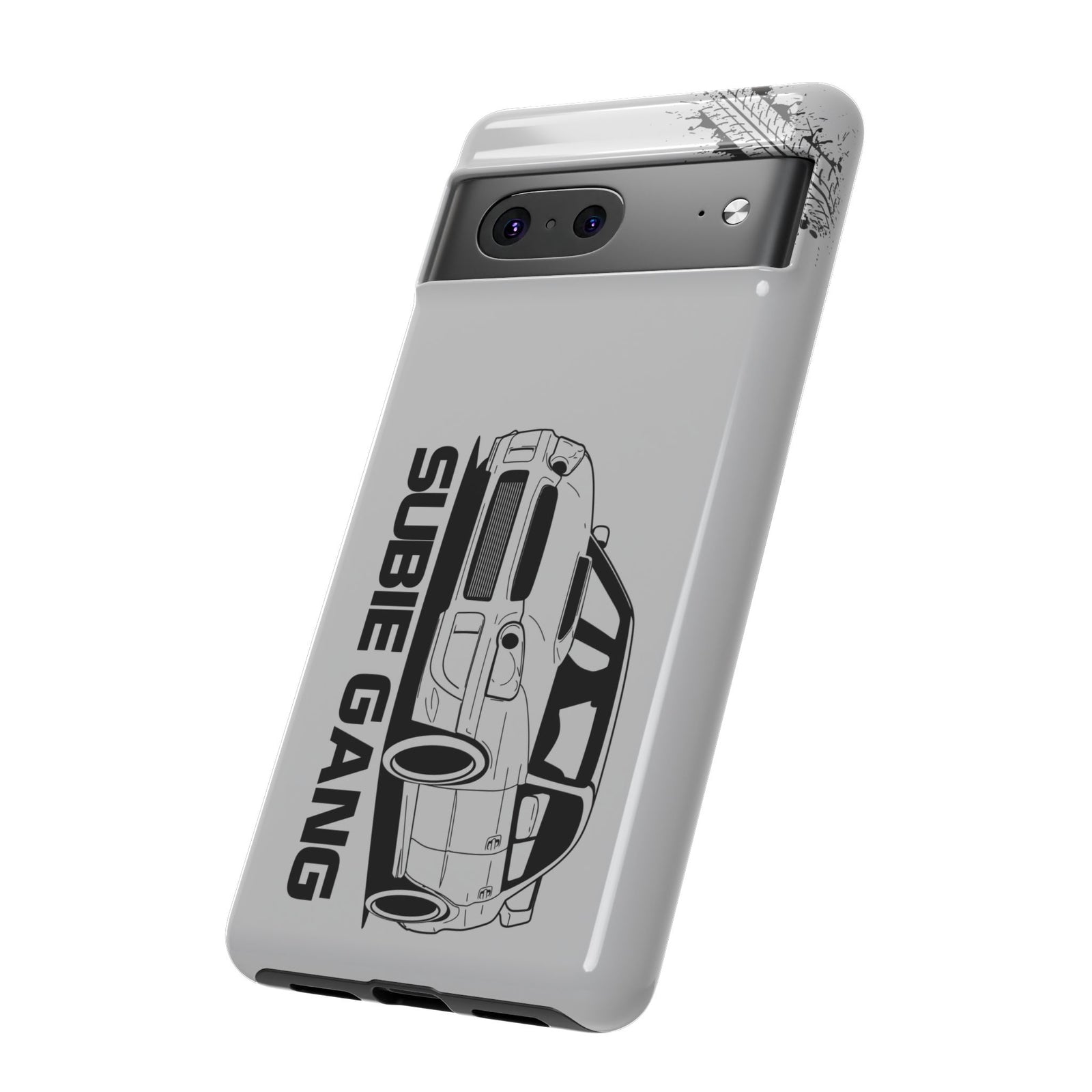 JDM Gang Tough Phone Case - Google Pixel 7, glossy, side view