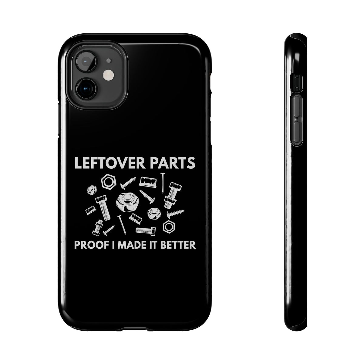 Leftover Parts phone case | handyman gift
