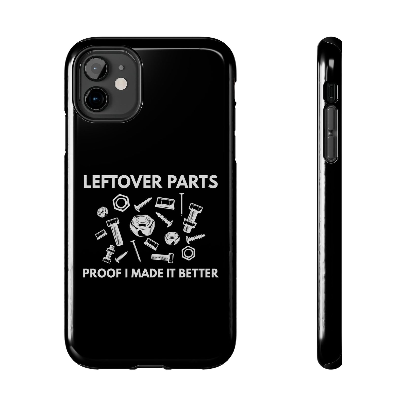 Leftover Parts phone case | funny mechanic dad gift