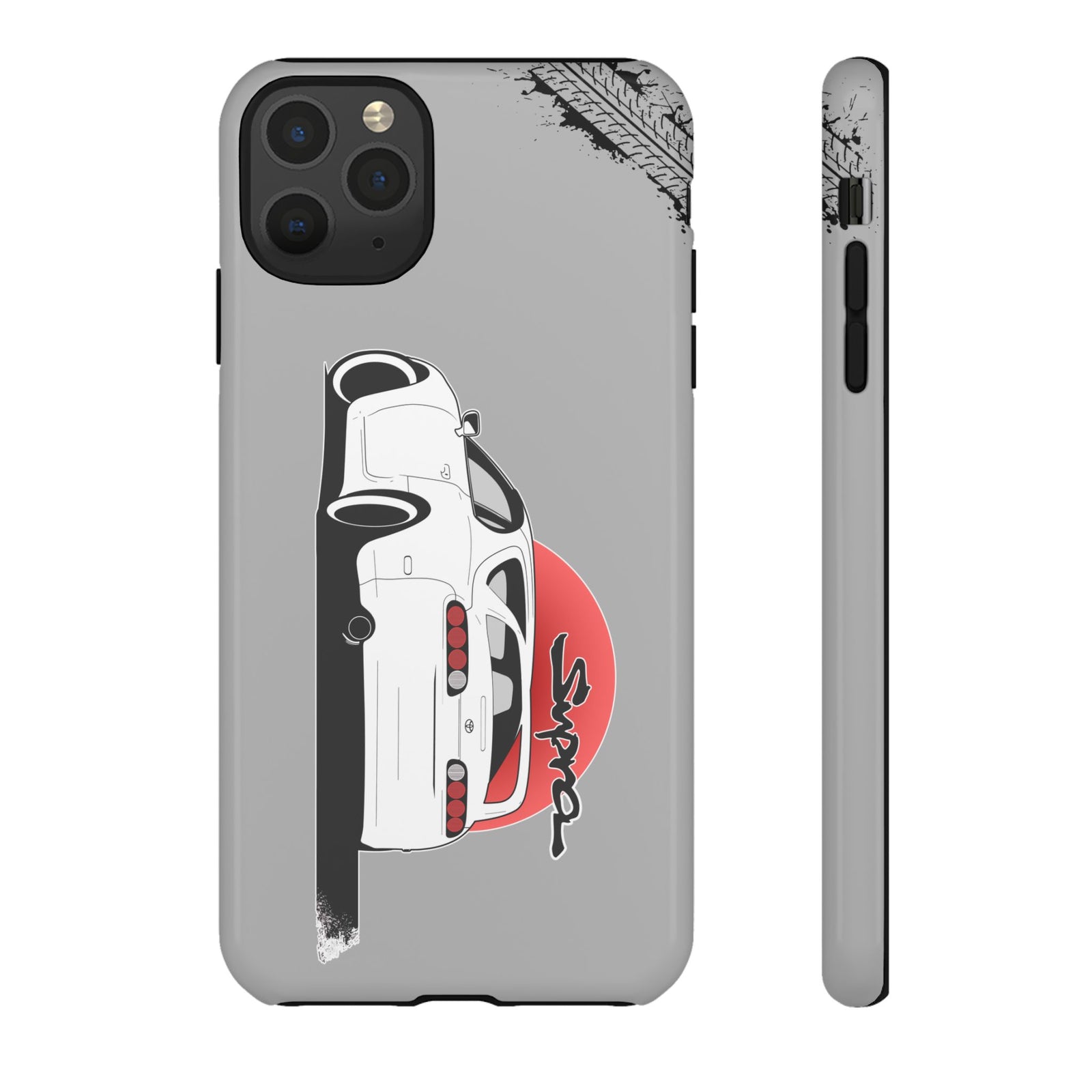 MKIV A80 Supra 2JZ Beast Tough Phone Case - iPhone 11 Pro Max, glossy, front and side view