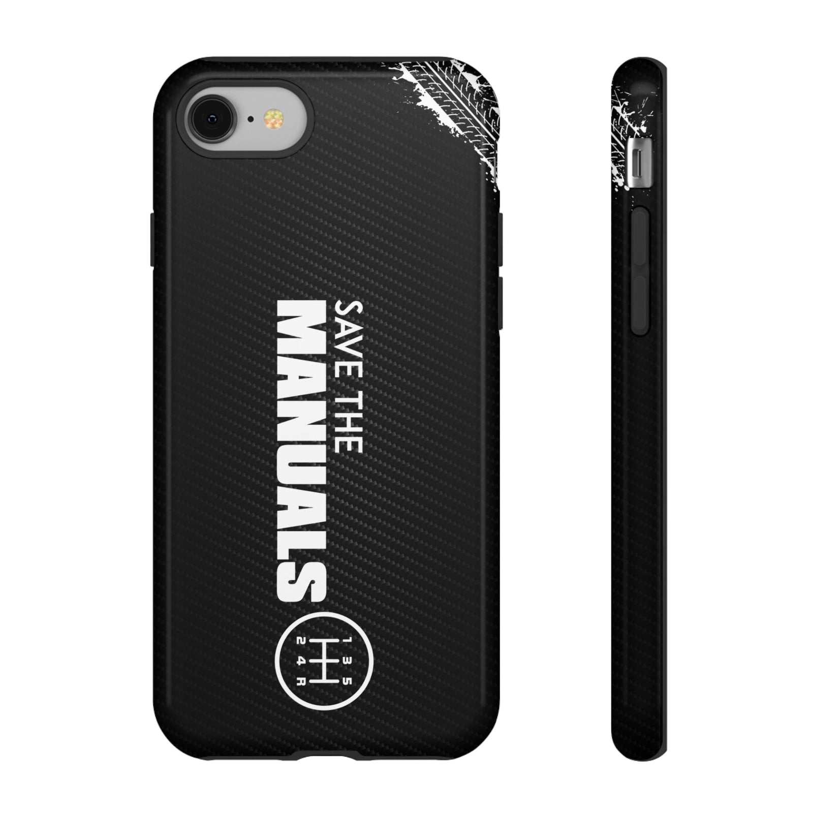 Save The Manuals Tough Phone Case | Manual Transmission Car Guy Gift