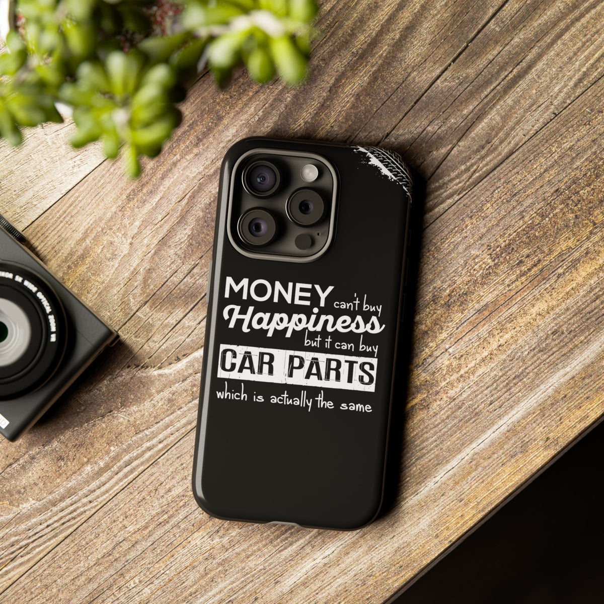 More Car Parts Equals Happiness Tough Phone Case | Car Enthusiast Gift