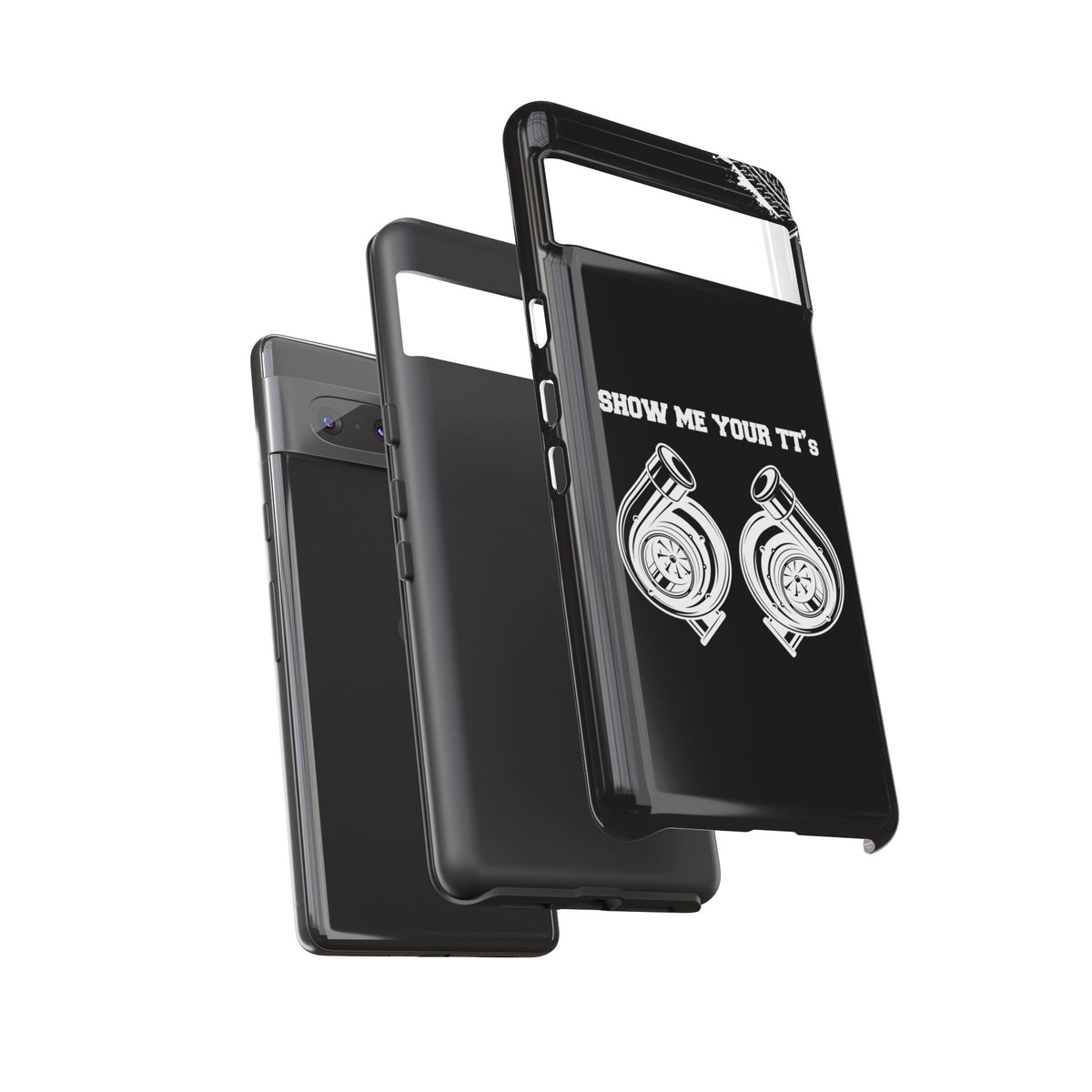 Show Me Your TTs Twin Turbo Tough Phone Case | Funny Car Guy Gift