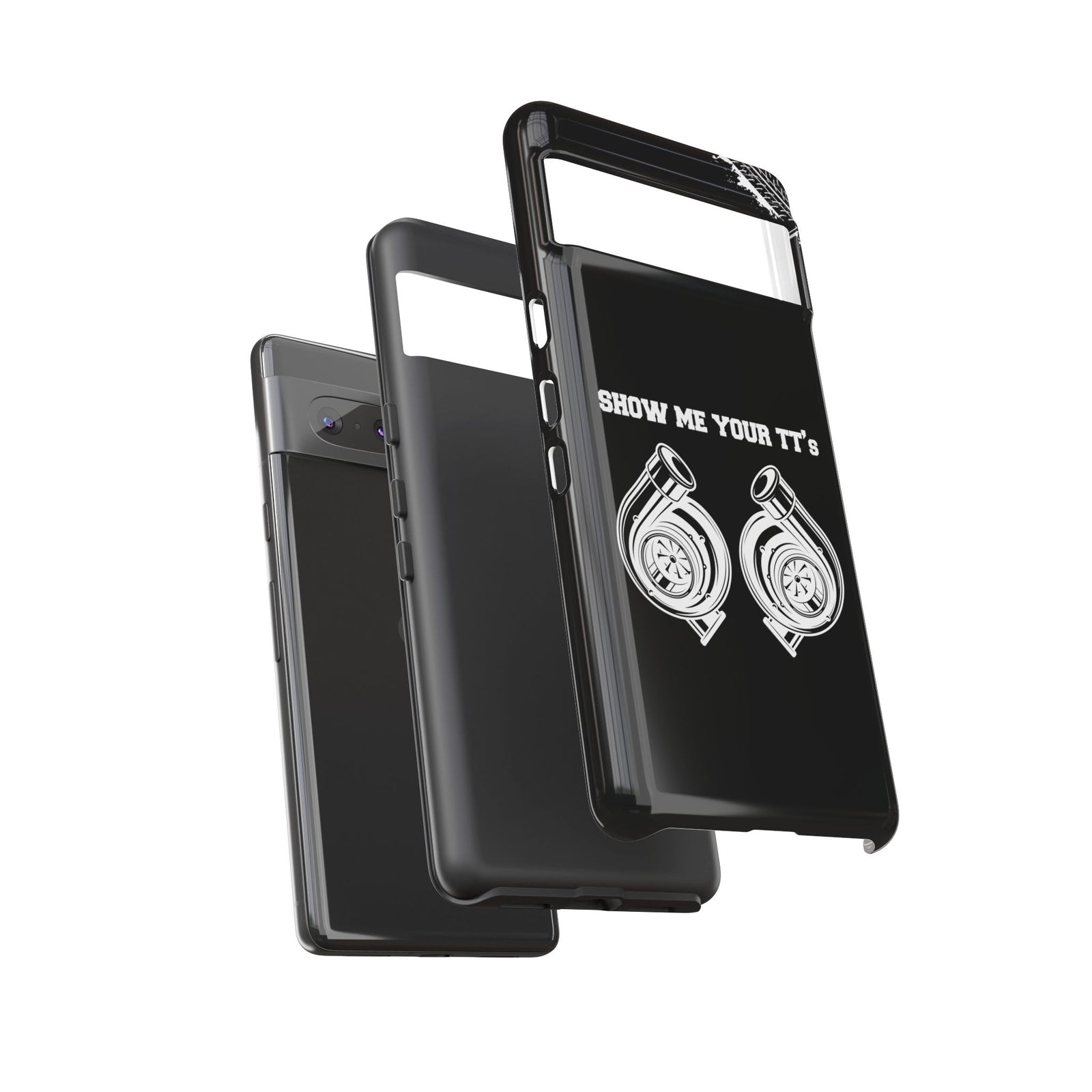 Show Me Your TTs Twin Turbo Tough Phone Case | Funny Car Guy Gift