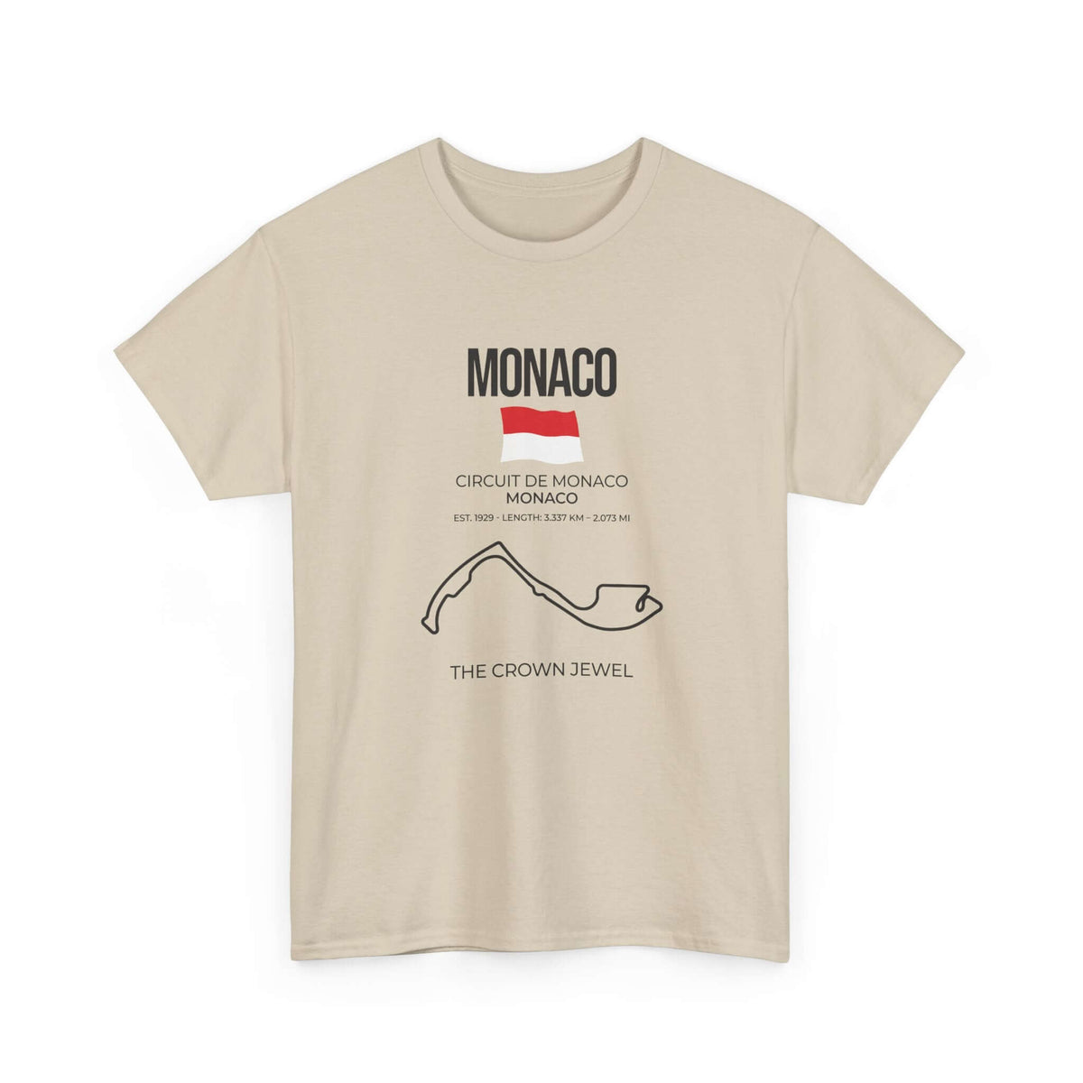Monaco Race Track T-Shirt | Circuit de Monaco Grand Prix Motorsport Tee