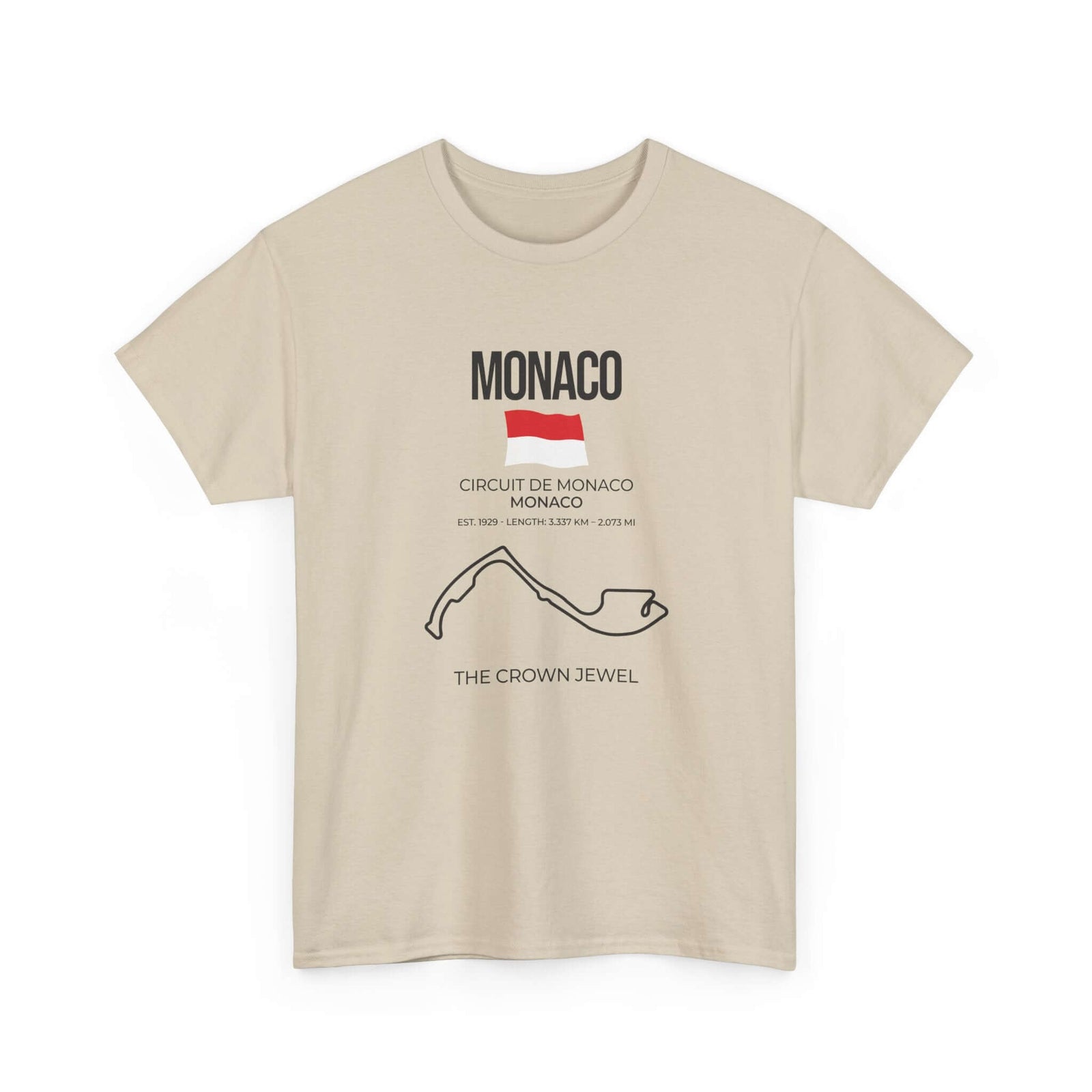 Monaco Race Track T-Shirt | Circuit de Monaco Grand Prix Motorsport Tee