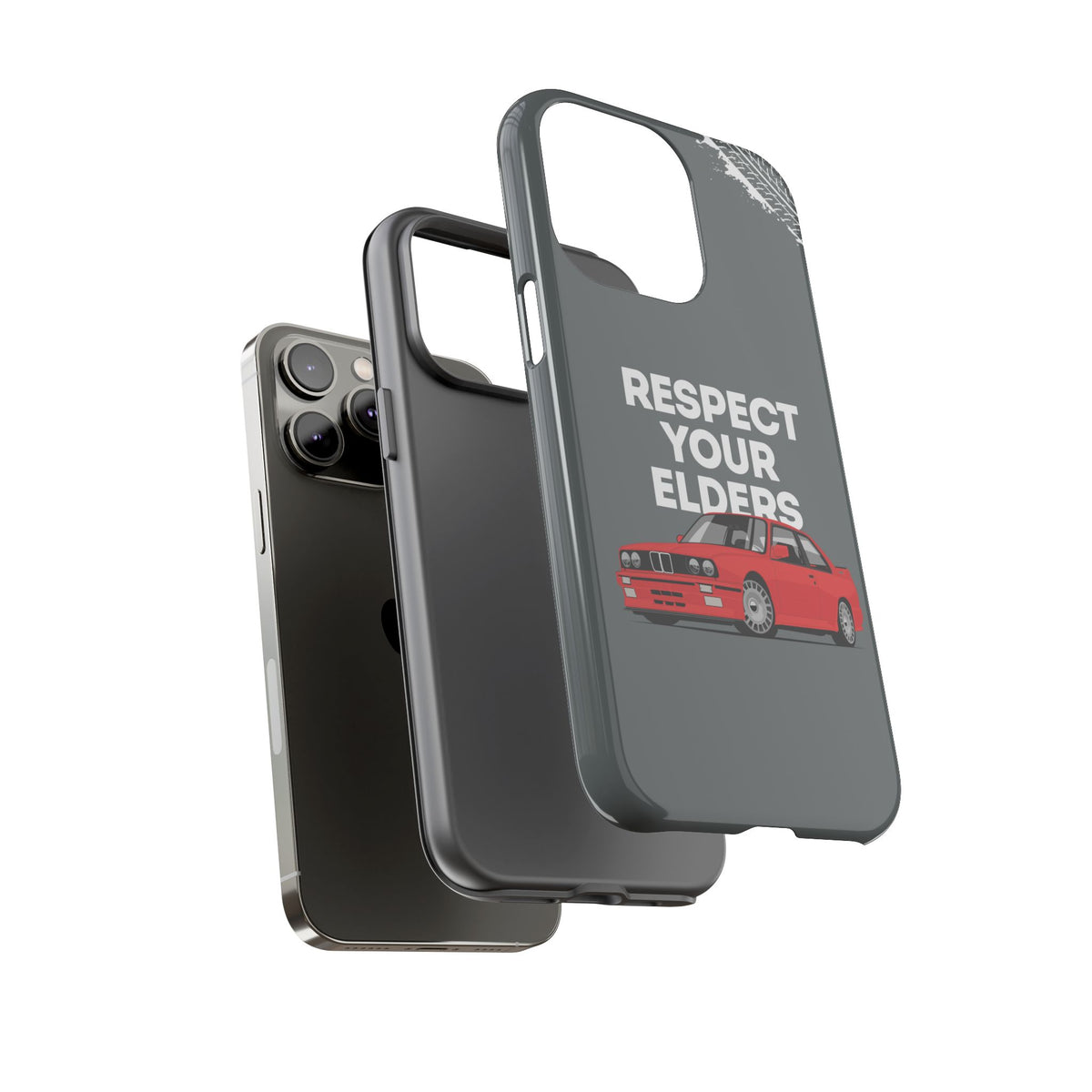 E30 M3 Respect Your Elders Tough Phone Case | Classic Car Guy Gift