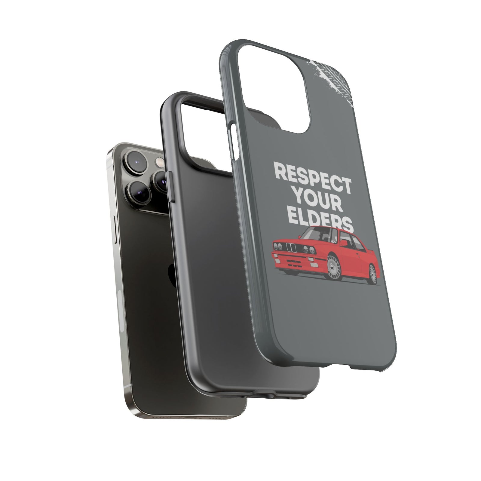 E30 M3 Respect Your Elders Tough Phone Case | Classic Car Guy Gift