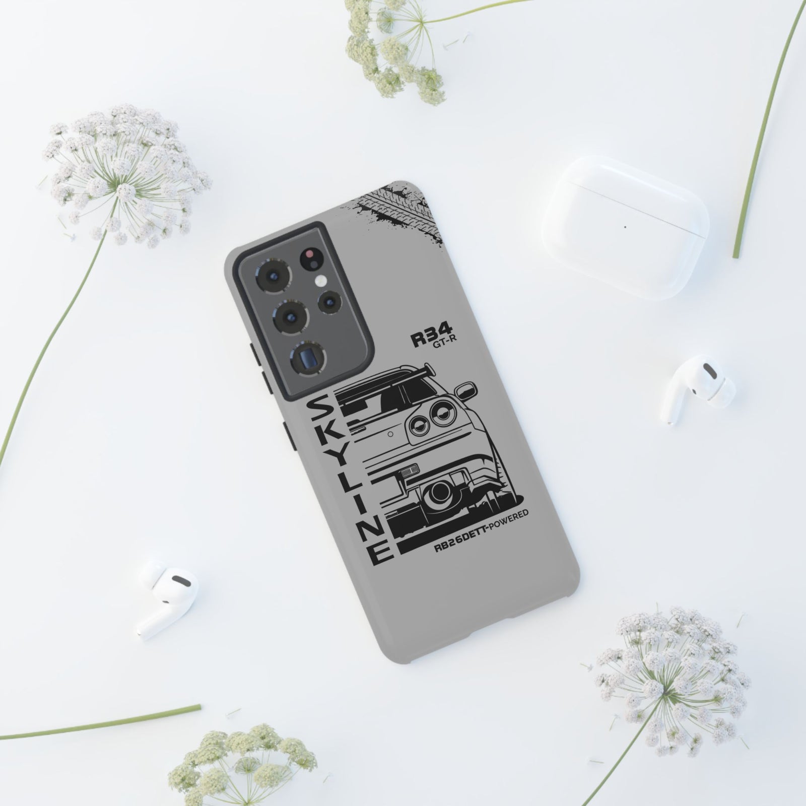 R34 Skyline GTR BNR34 Godzilla Tough Phone Case | JDM Car Gift