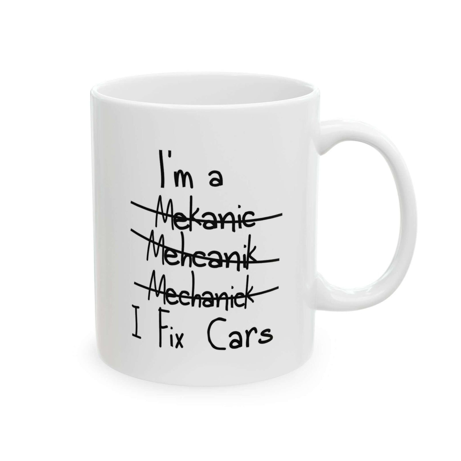 I Fix Cars Coffee Mug funny mug - automotive enthusiast gift