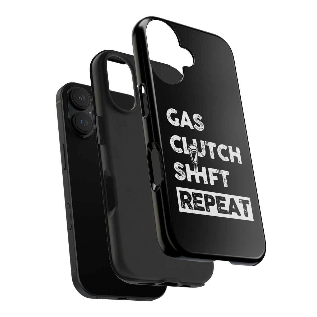 Gas Clutch Shift Repeat Phone Case | JDM Manual Transmission Gift